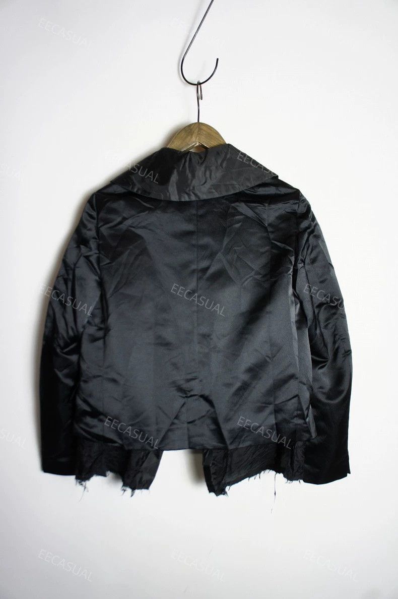 Comme des Garcons Comme des Garcons Black raw edge double coat jacket Size XS / US 0-2 / IT 36-38 - 3 Thumbnail