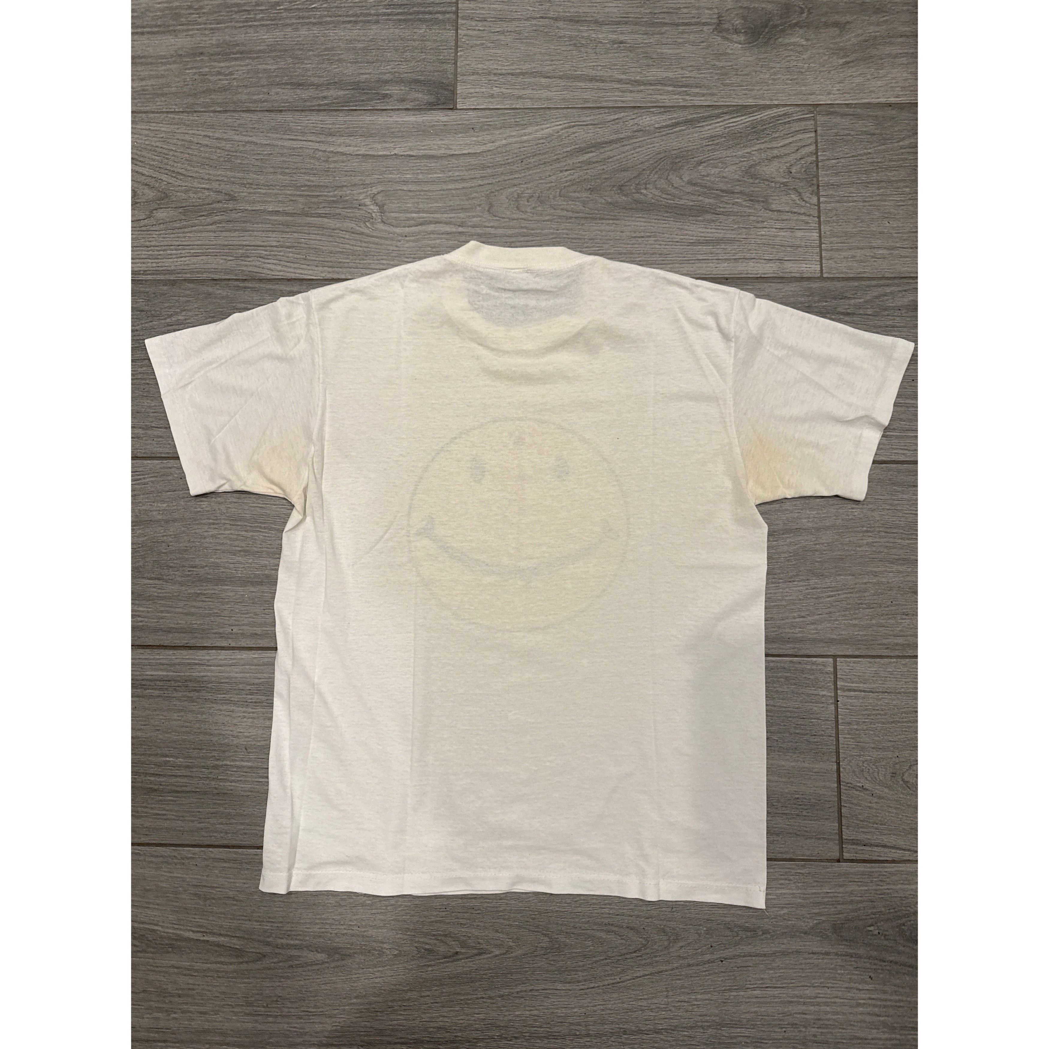 Other 90s Hole in Head Smiley Vintage White Blood Medium T-Shirt Size US M / EU 48-50 / 2 - 4 Thumbnail