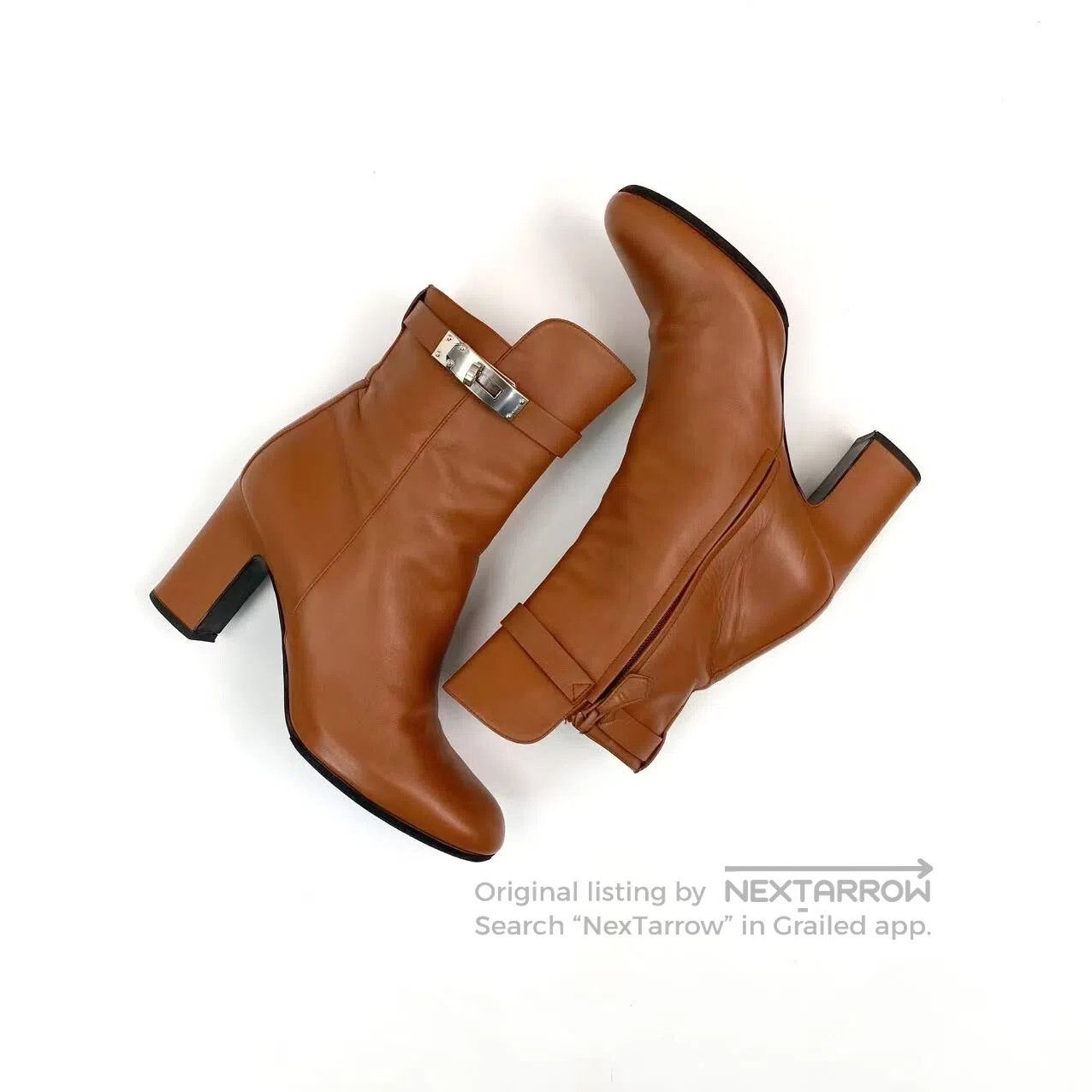 Hermes Hermes Kelly buttoned up her boots| Size US 7.5 / IT 37.5 - 3 Thumbnail