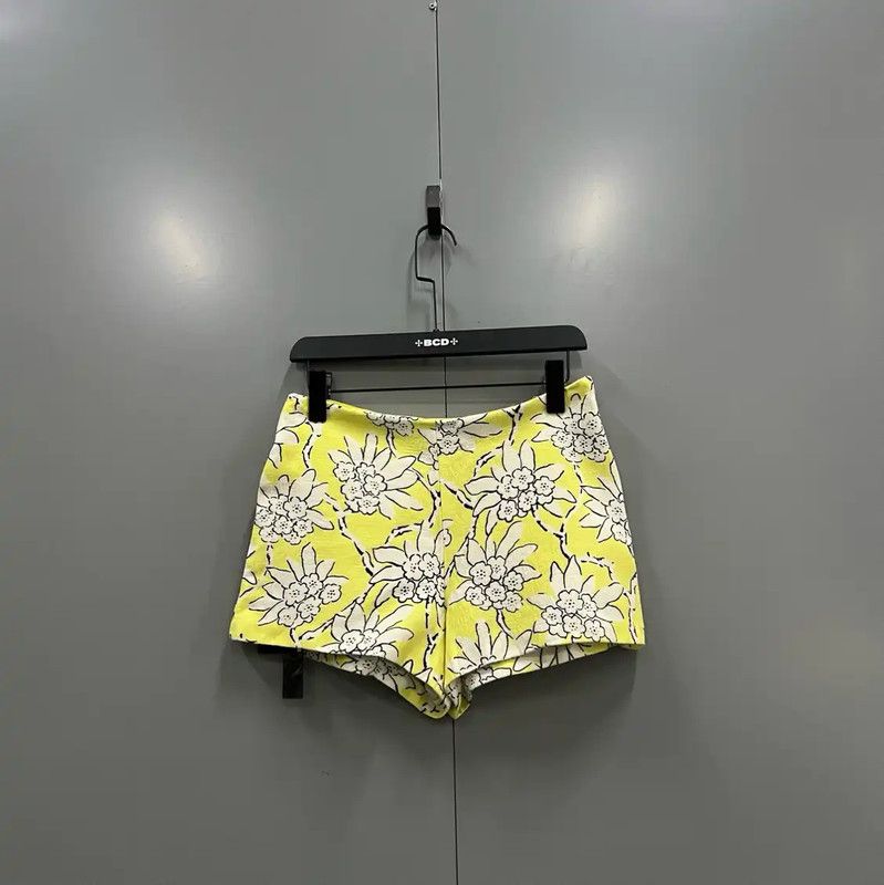 Valentino Valentino Summer Yellow Cotton Shorts 0089 Size 28" / US 6 / IT 42 - 1 Thumbnail