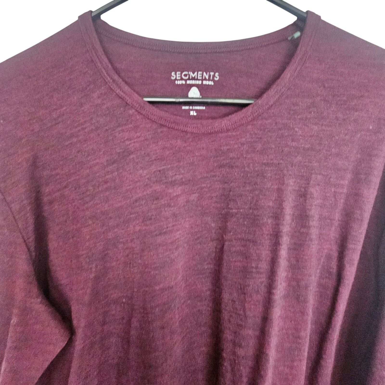 Sebago Segments Womens Merino Wool Base Layer Top Size XL Gorpcore Size XL / US 12-14 / IT 48-50 - 2 Thumbnail