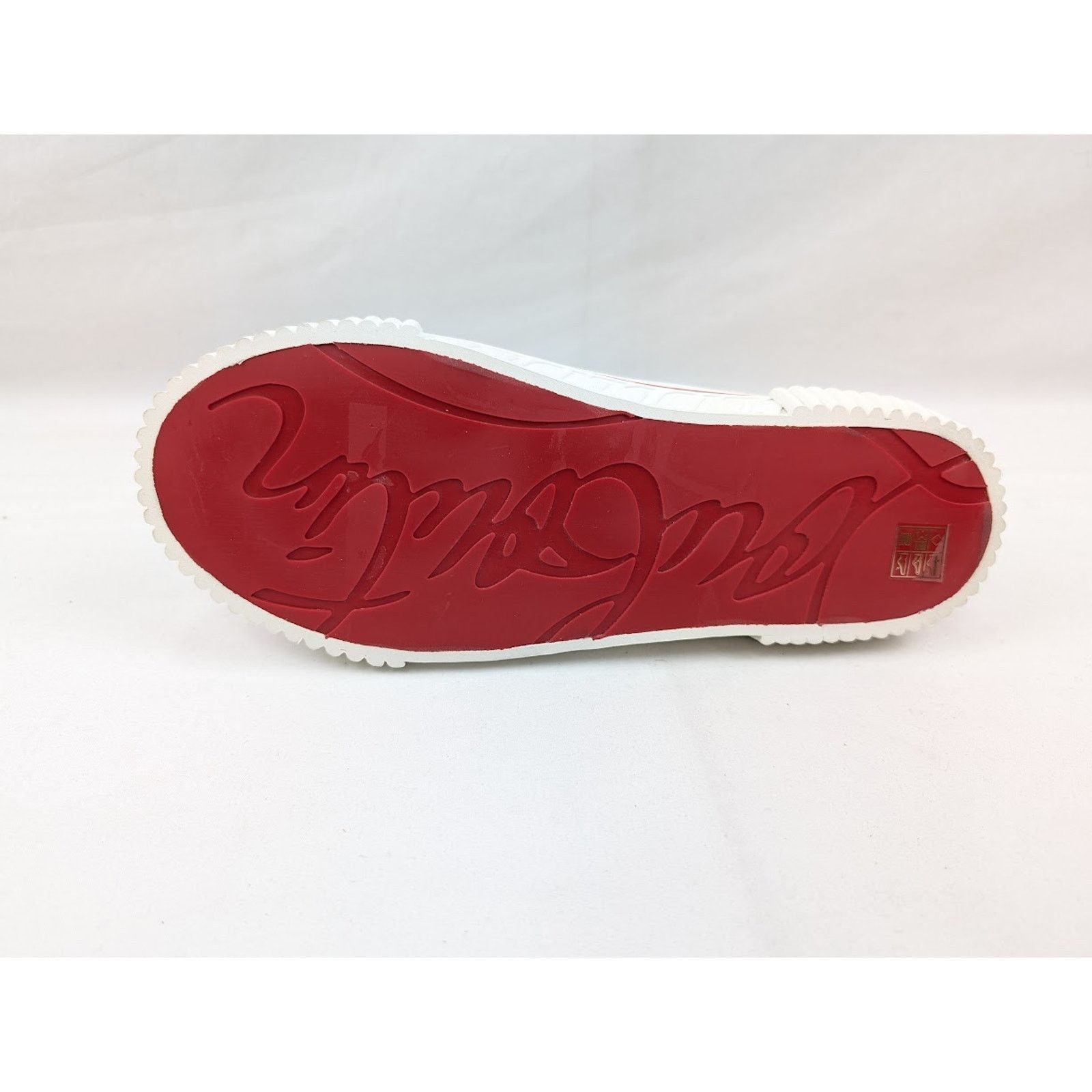 Christian Louboutin o1rshd1 Pedro Boat Flat Sneakers in White Size US 13 / EU 46 - 9 Thumbnail