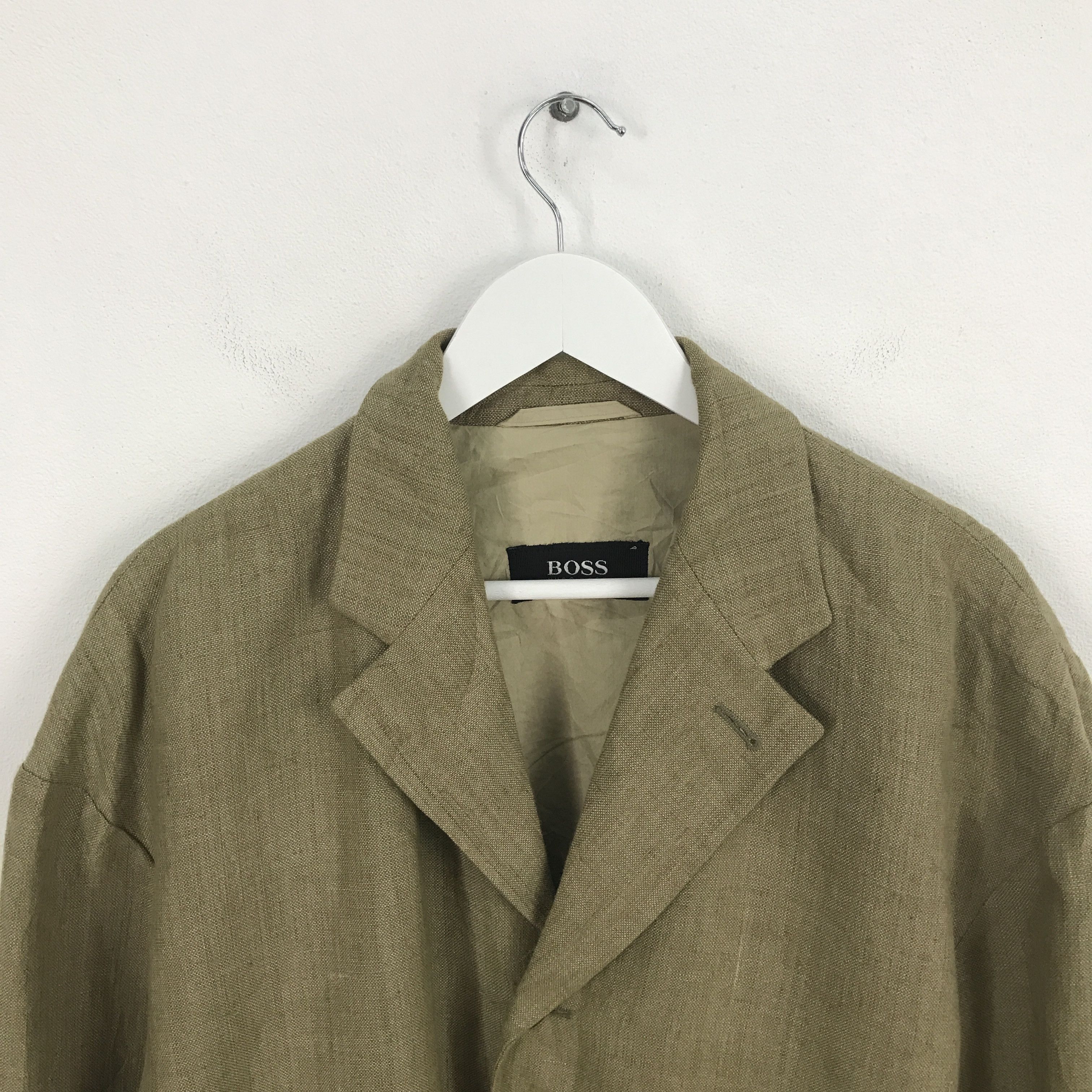 Hugo Boss × Vintage Rare hugo boss Classic blazer coat jacket Size US L / EU 52-54 / 3 - 2 Thumbnail
