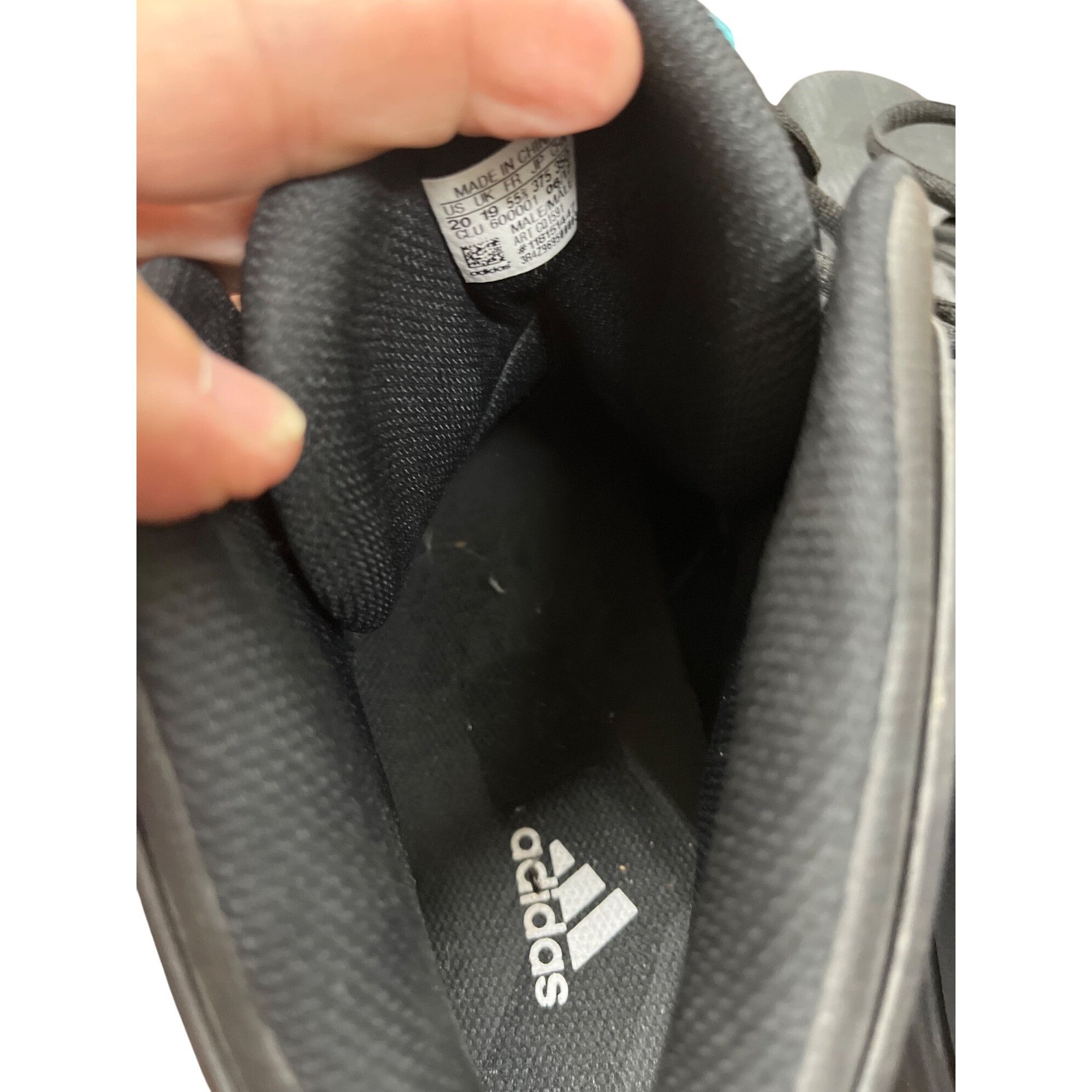 Adidas Adidas Pro Bounce mens black leather basketball sneakers rar Size US 15 / EU 48 - 8 Thumbnail