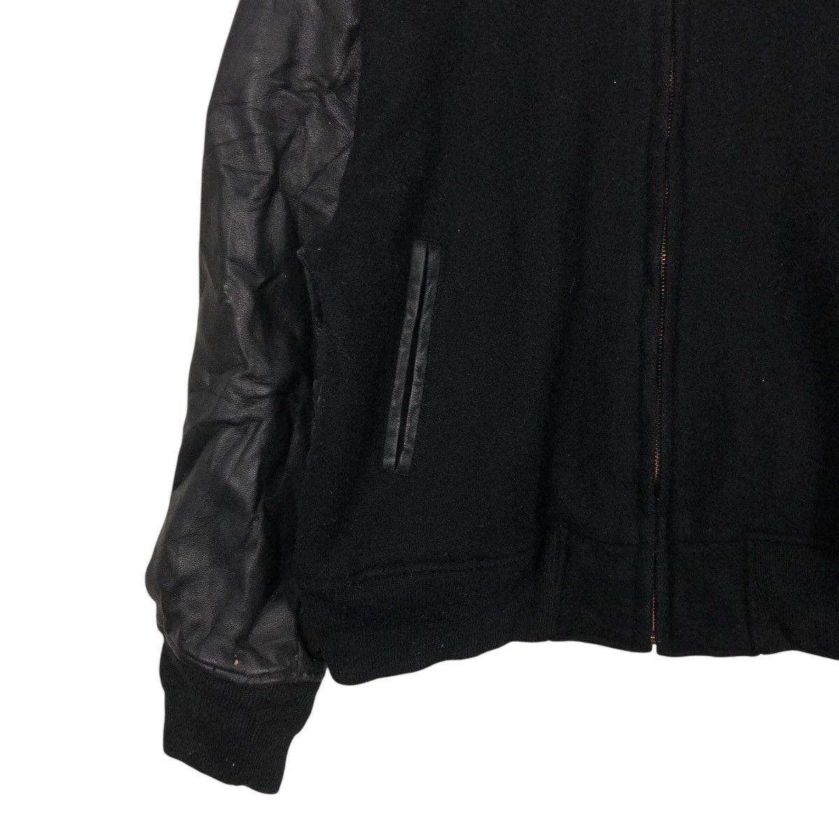 Japanese Brand 📌Vintage Bomber Leather Jacket American Wear Raccoon Size US M / EU 48-50 / 2 - 5 Thumbnail