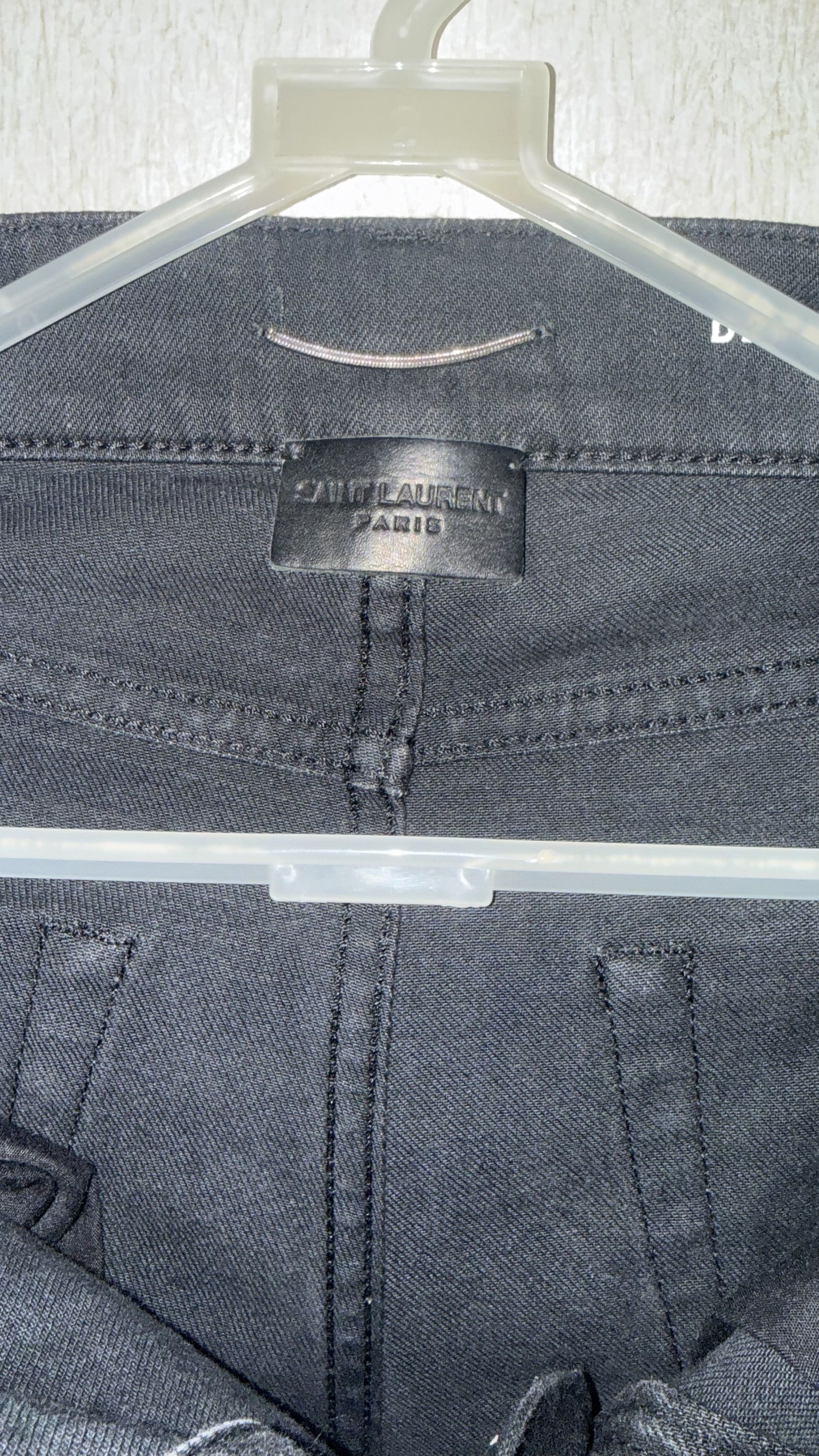 Saint Laurent Paris Saint Laurent Paris Skinny Denim Size US 26 / EU 42 - 2 Thumbnail