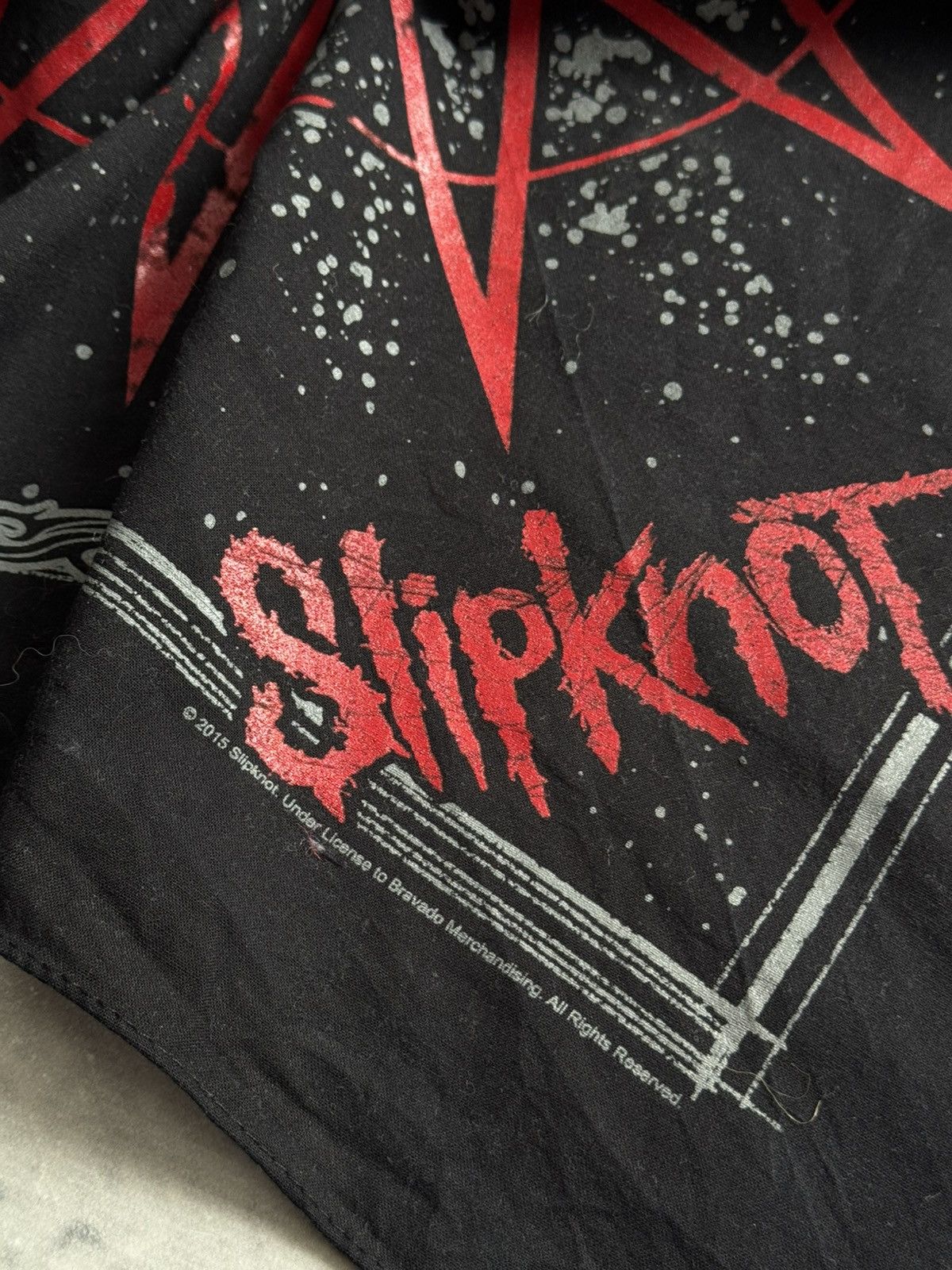 Slipknot Slipknot big logo scarves Rock Size ONE SIZE - 2 Thumbnail