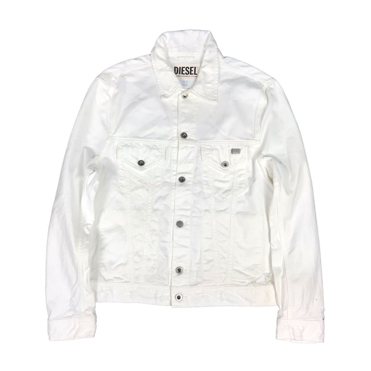 Diesel DIESEL FOR SUCCESSFULLY LIVING DISTRESSED STYLE JACKET Size US L / EU 52-54 / 3 - 1 Thumbnail