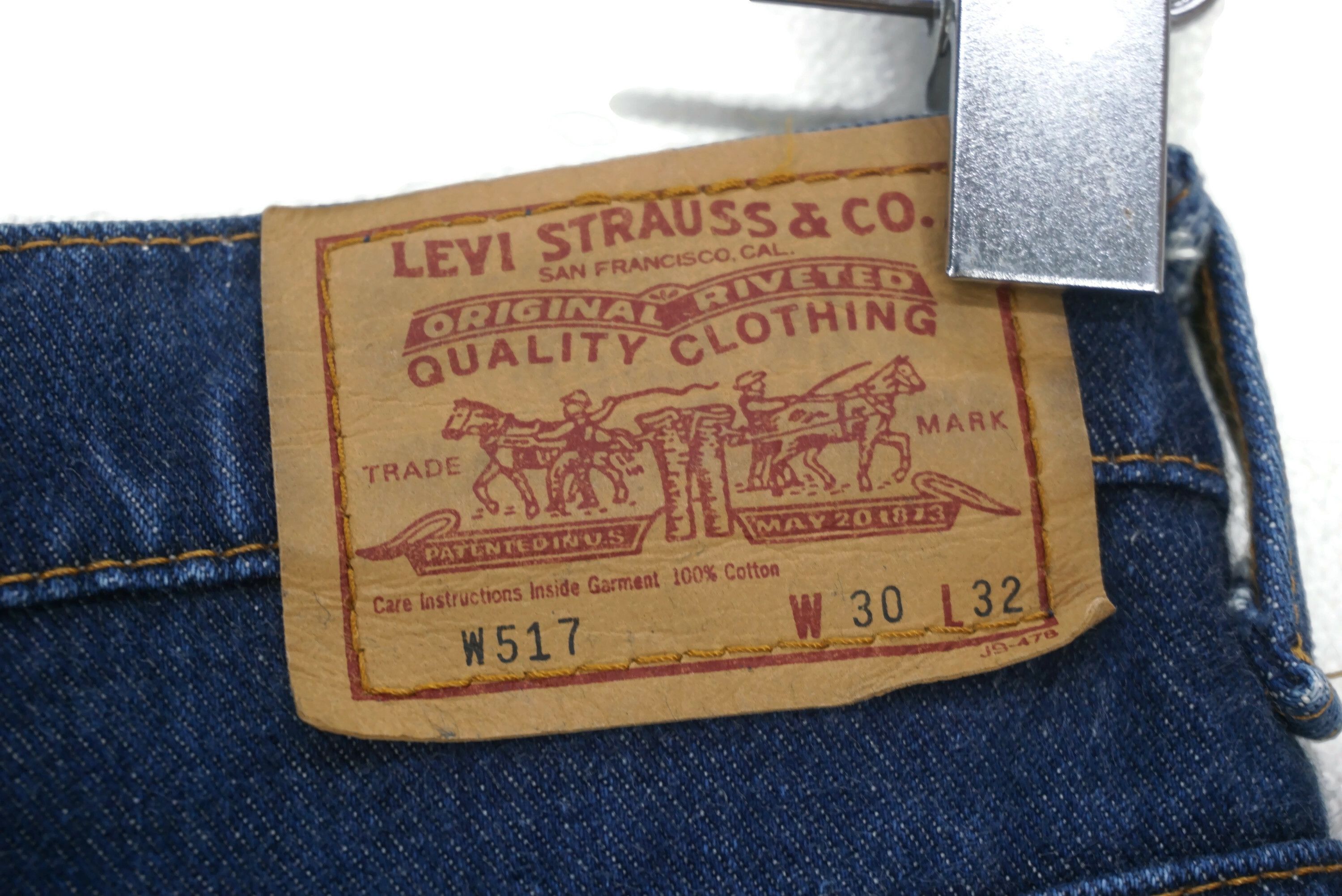 Levi's Vintage Levi's 517-02 Jeans W26 L29.5 Made in Japan Denim Size 26" / US 2 / IT 38 - 10 Thumbnail