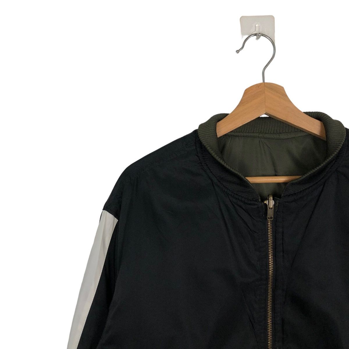 Japanese Brand 🔥RIOT RIOT VINTAGE BOMBER JACKET IGNI UTILITY BLACK Size US M / EU 48-50 / 2 - 6 Thumbnail