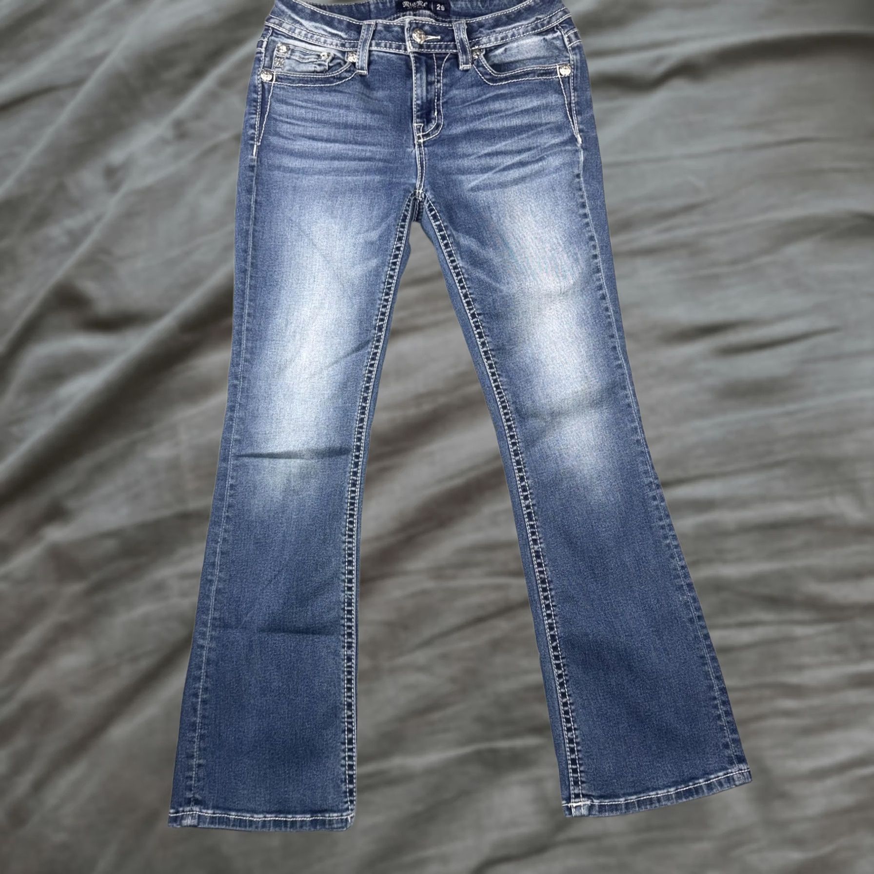 Miss Me Miss Me Womens Bootcut Jeans - 29 Size - Denim - Blue Size 29" - 1 Thumbnail