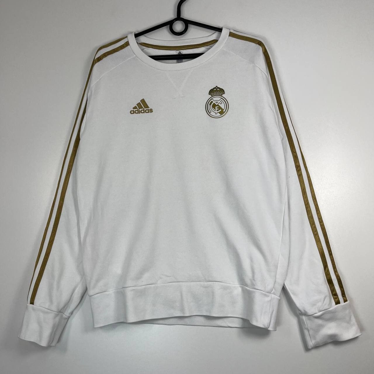 Adidas Real Madrid Adidas 2019 Sweatshirt Training White Size S Size US S / EU 44-46 / 1 - 1 Thumbnail