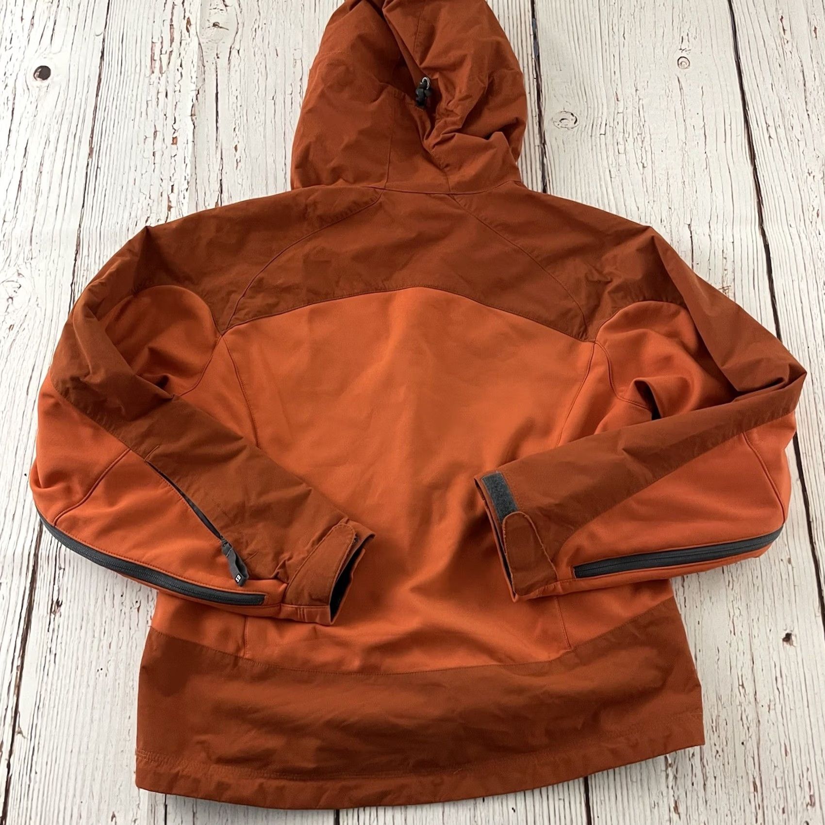 Sierra Designs Sierra Designs Jacket Womens M Orange Full Zip Hooded Fleece Lined Exterior Polyester Outdoor Style Basic Jacket Size M / US 6-8 / IT 42-44 - 7 Thumbnail