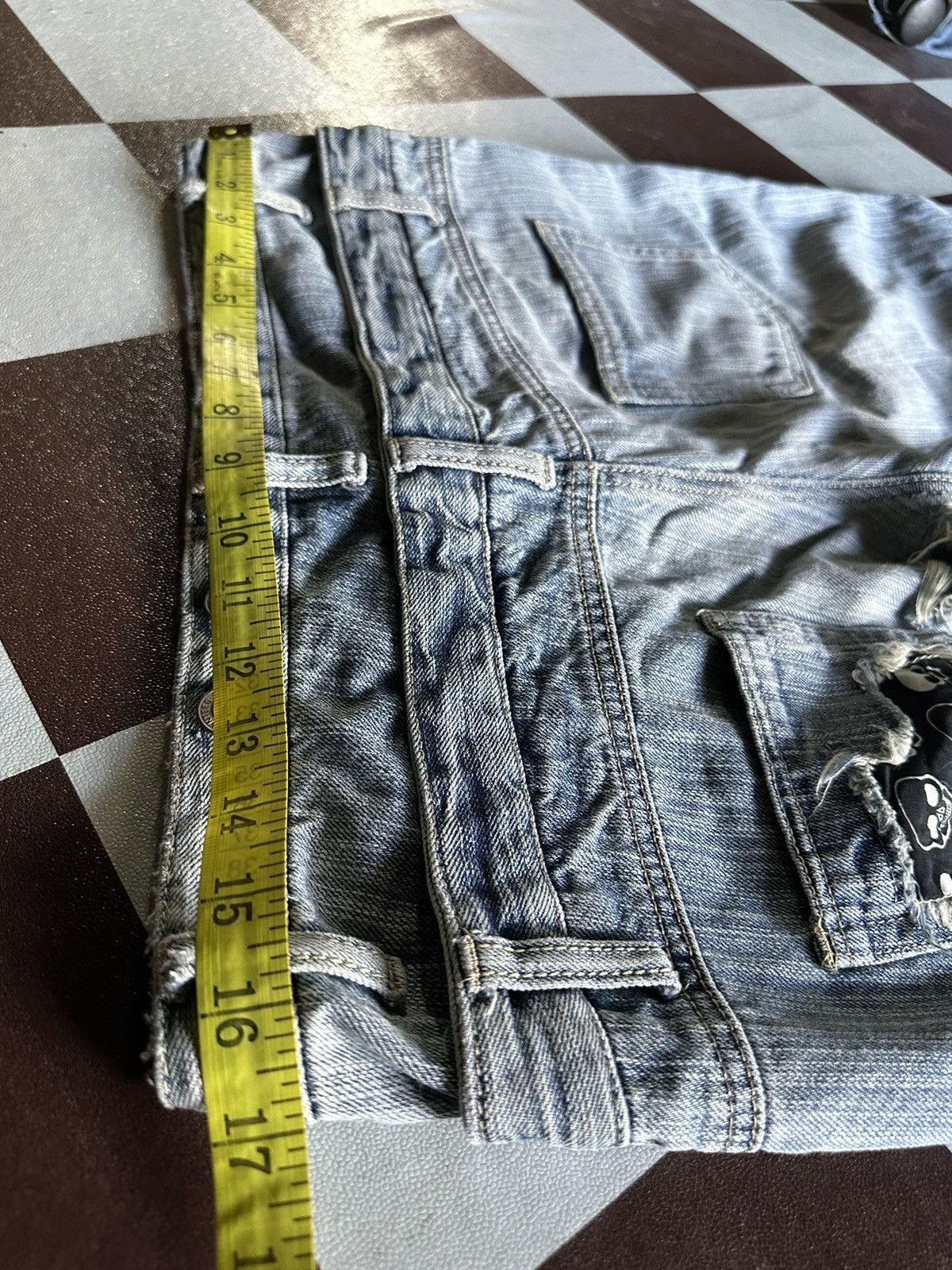 Japanese Brand double waist jeans Size US 32 / EU 48 - 10 Thumbnail