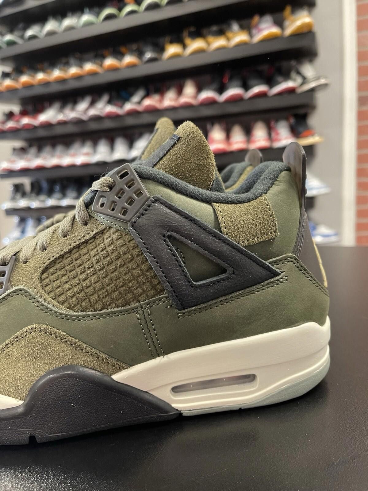 Nike Size 9 - Air Jordan 4 Retro SE Craft Olive FB9927-200 Size US 9 / EU 42 - 5 Thumbnail