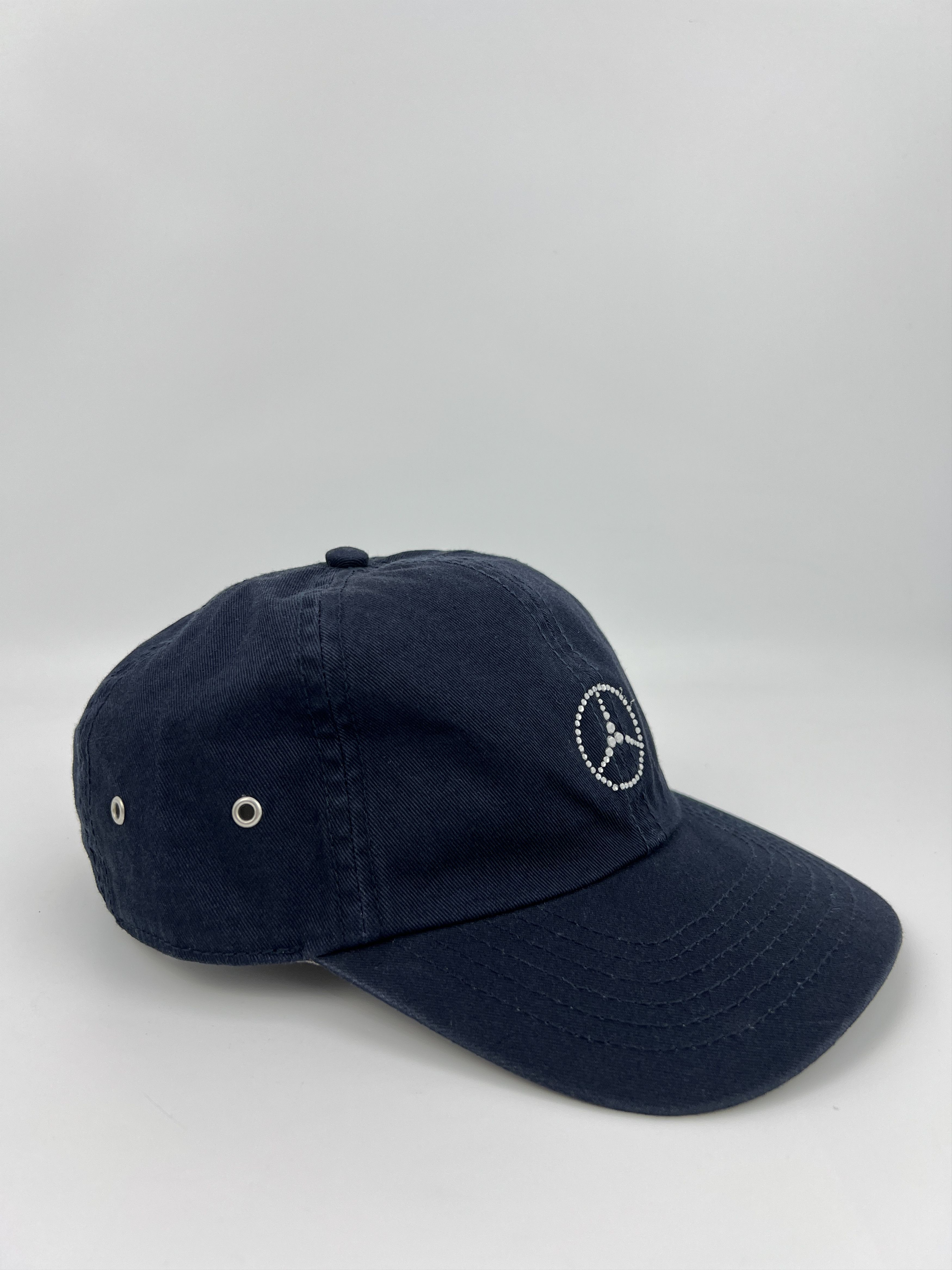 Mercedes-Benz Y2K Mercedes Benz Rhinestones Logo Cap Size ONE SIZE - 5 Thumbnail
