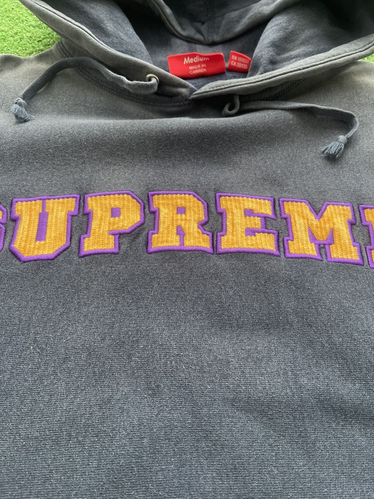Supreme 🔥HOT🔥SS18 SUPREME CORD COLLEGIATE EMBROIDERED VERY RARE Size US L / EU 52-54 / 3 - 9 Thumbnail