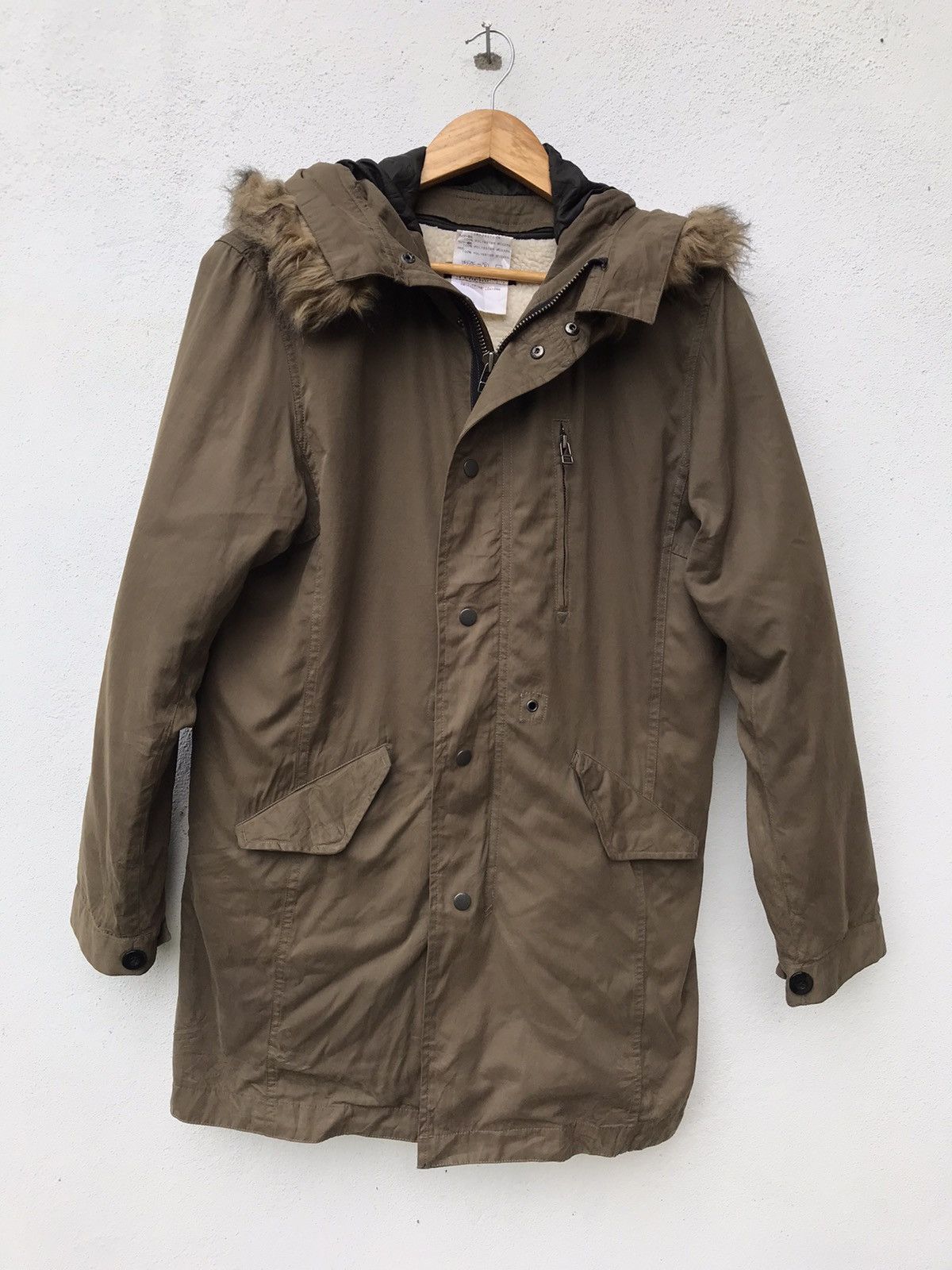 Katharine Hamnett London × Vintage Grail..!! Hamnett Japanese Brands Parka Hood Design Size US L / EU 52-54 / 3 - 1 Thumbnail