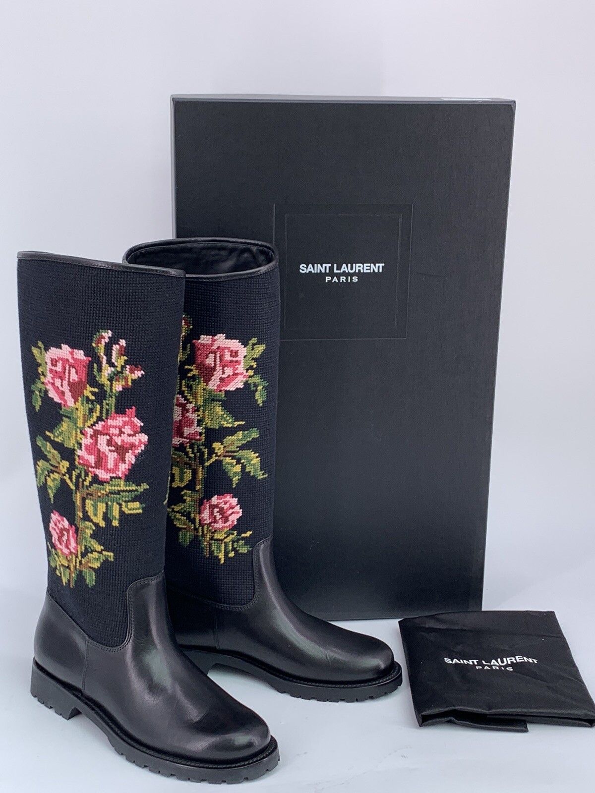 Saint Laurent Paris New Saint Laurent Paris Boots Size-EU-36,5 / US-6,5 Size US 6.5 / IT 36.5 - 3 Thumbnail