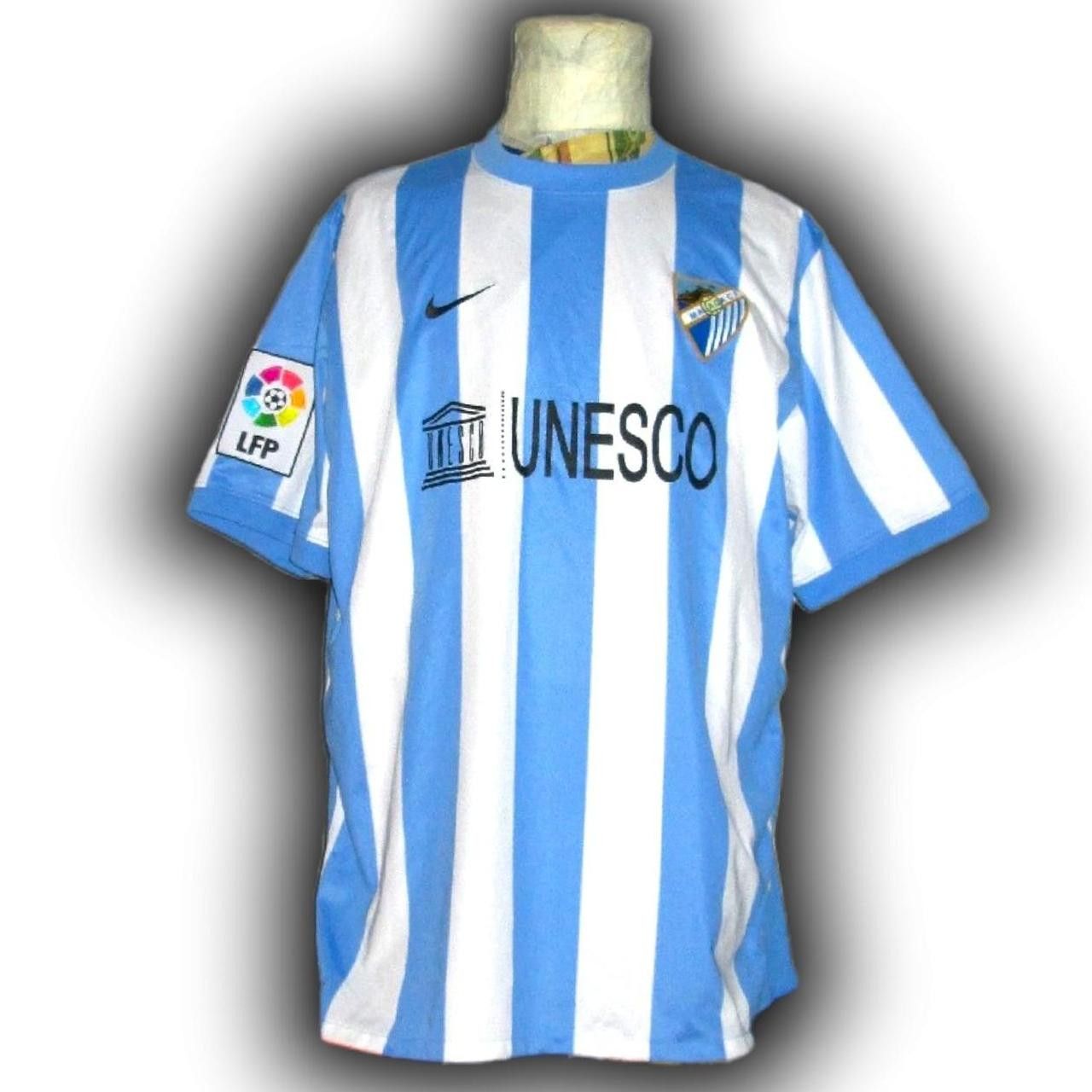 Nike Fc Malaga Spain 2011 2012 Home Shirt Jersey Size US XL / EU 56 / 4 - 1 Thumbnail