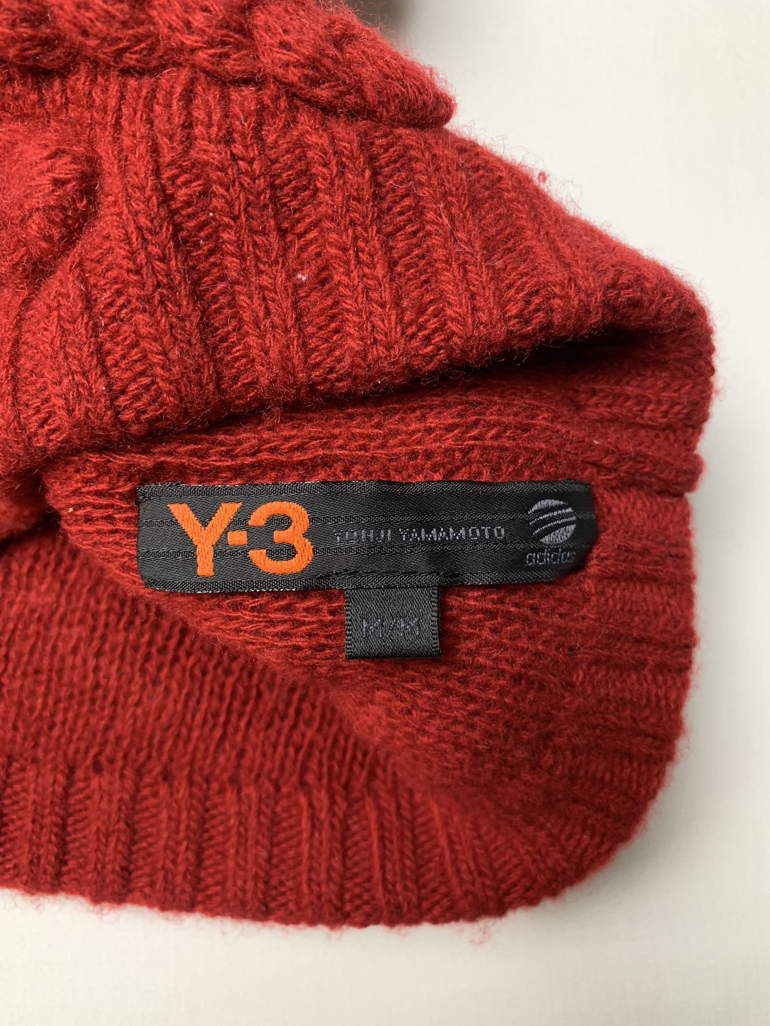 Y-3 × Yohji Yamamoto Y-3 2000s wool beanie Size ONE SIZE - 3 Thumbnail