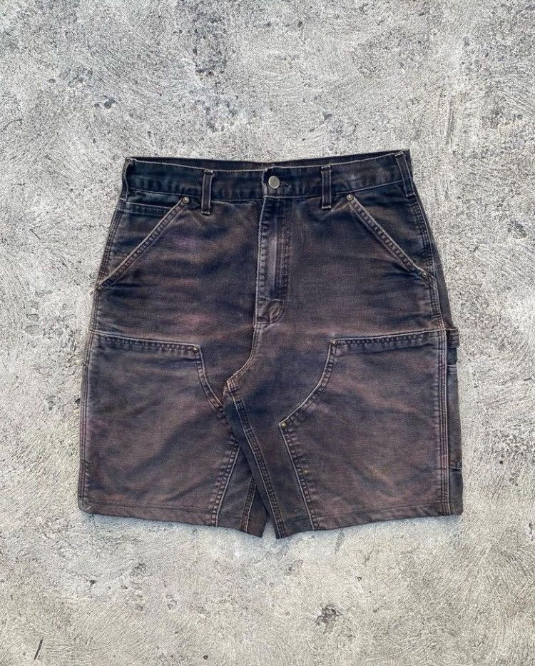 image of Carhartt Short Double Knee in Black, Men's (Size 31)