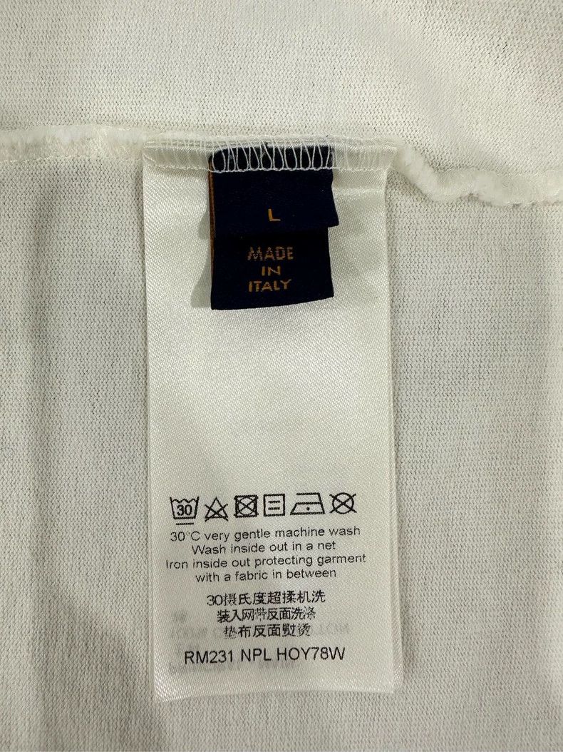 Louis Vuitton Louis Vuitton SS23 Rainbow Letter Printed Round Neck Short Size US L / EU 52-54 / 3 - 4 Thumbnail