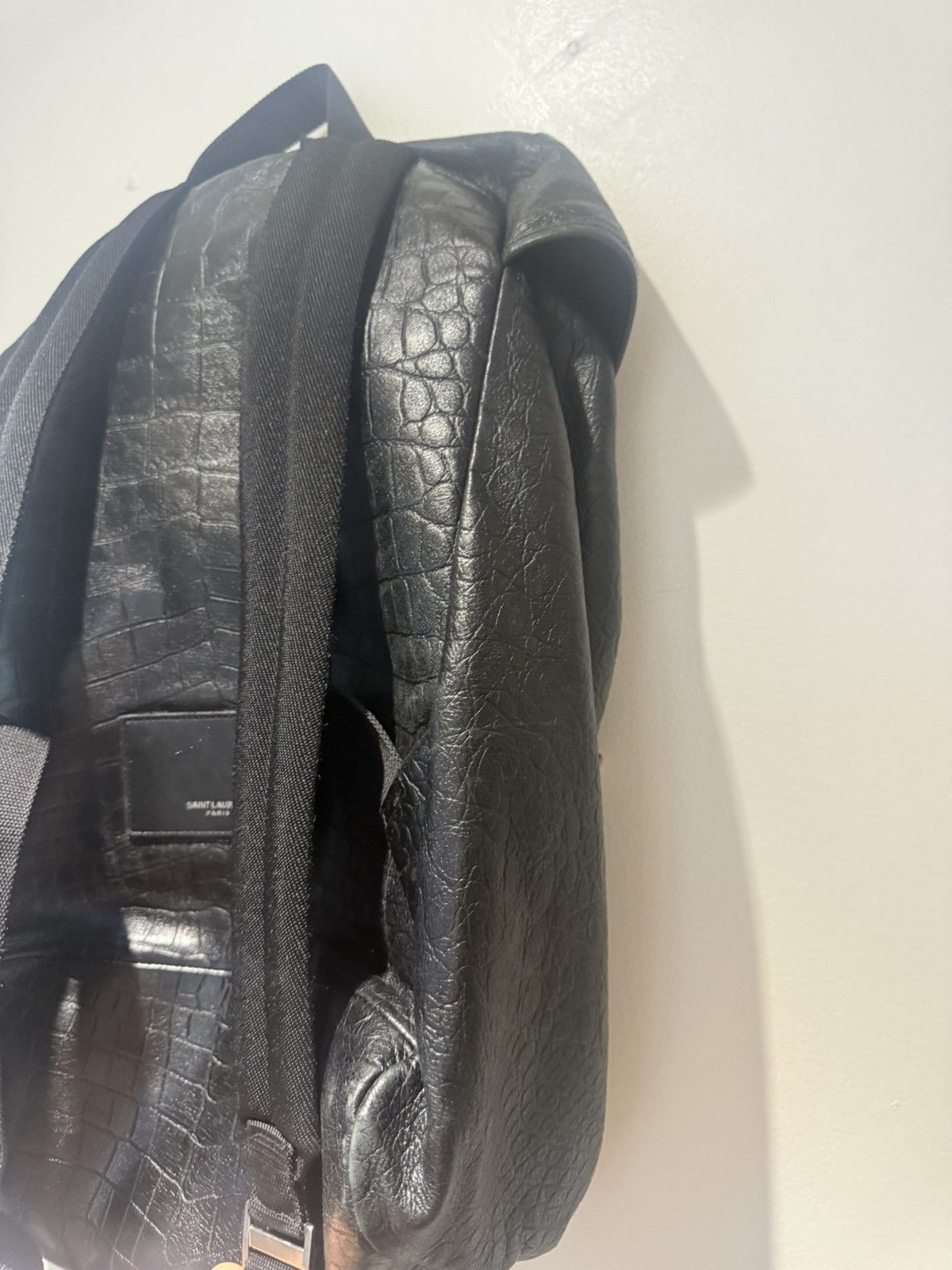 Saint Laurent Paris Saint laurent Backpack Leather Rare Size ONE SIZE - 9 Thumbnail