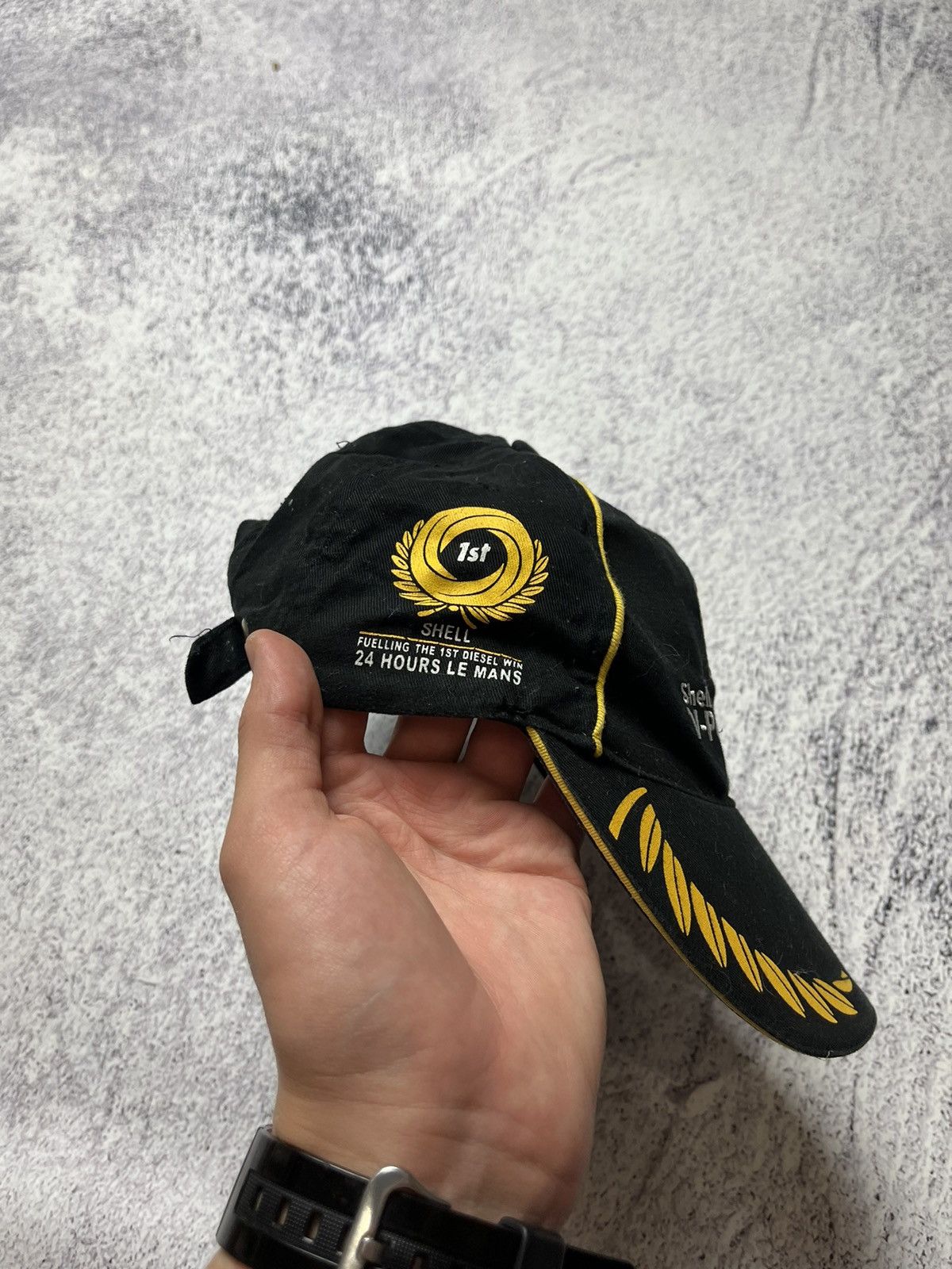 Audi Vintage V Power Shell Cap Hats Racing Mercedes BMW Y2K 90s Size ONE SIZE - 2 Thumbnail