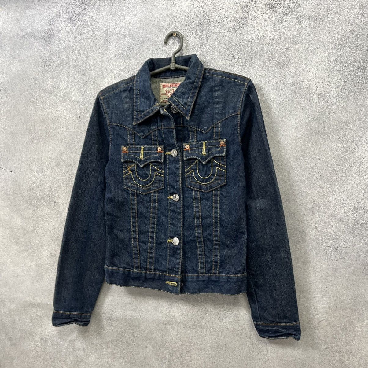 True Religion Vintage True Religion Jean Jacket Chief Keef Size US S / EU 44-46 / 1 - 5 Thumbnail