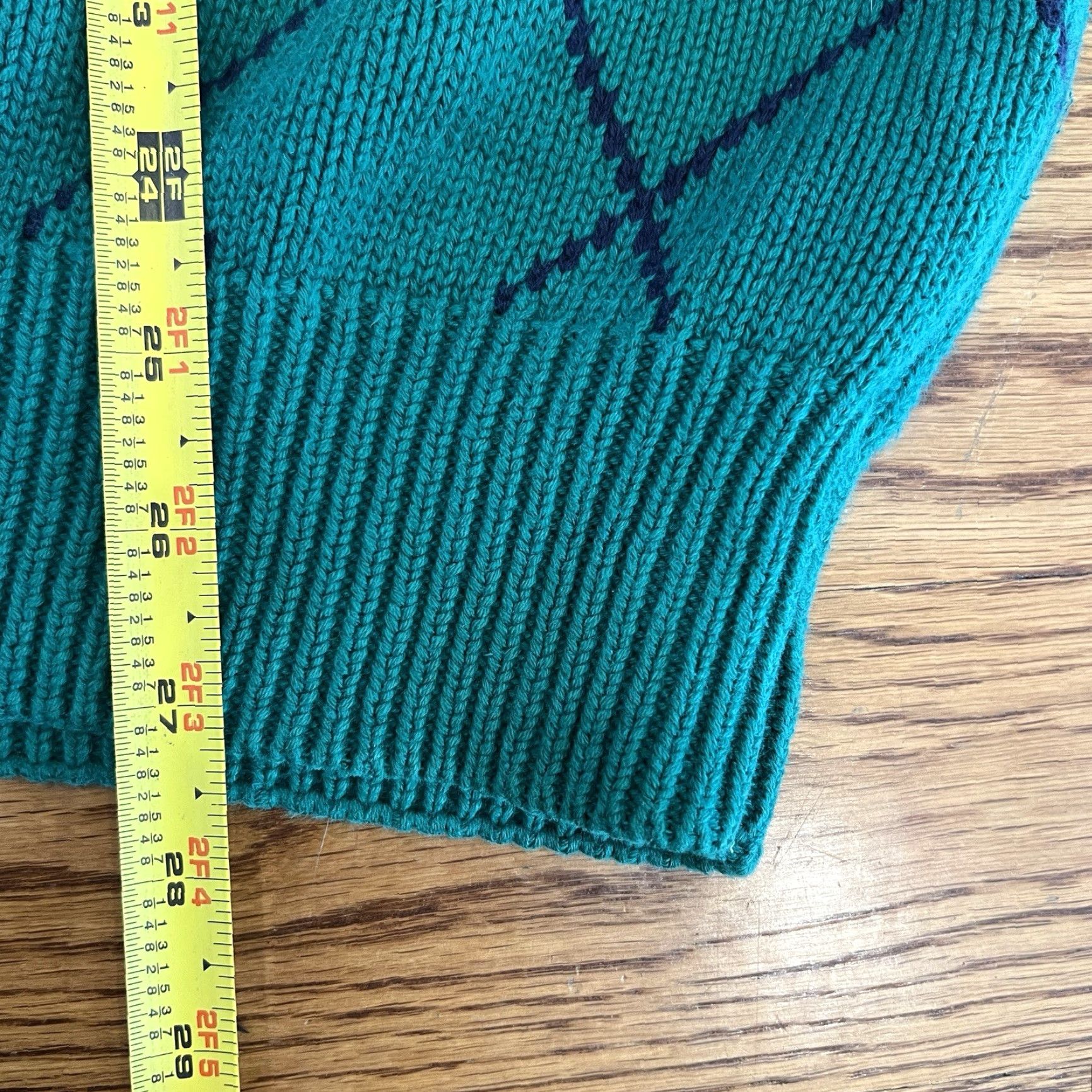 Vintage VINTAGE John Ashford Golf Sweater Argyle Green XL Pullover Mens Size US XL / EU 56 / 4 - 6 Thumbnail