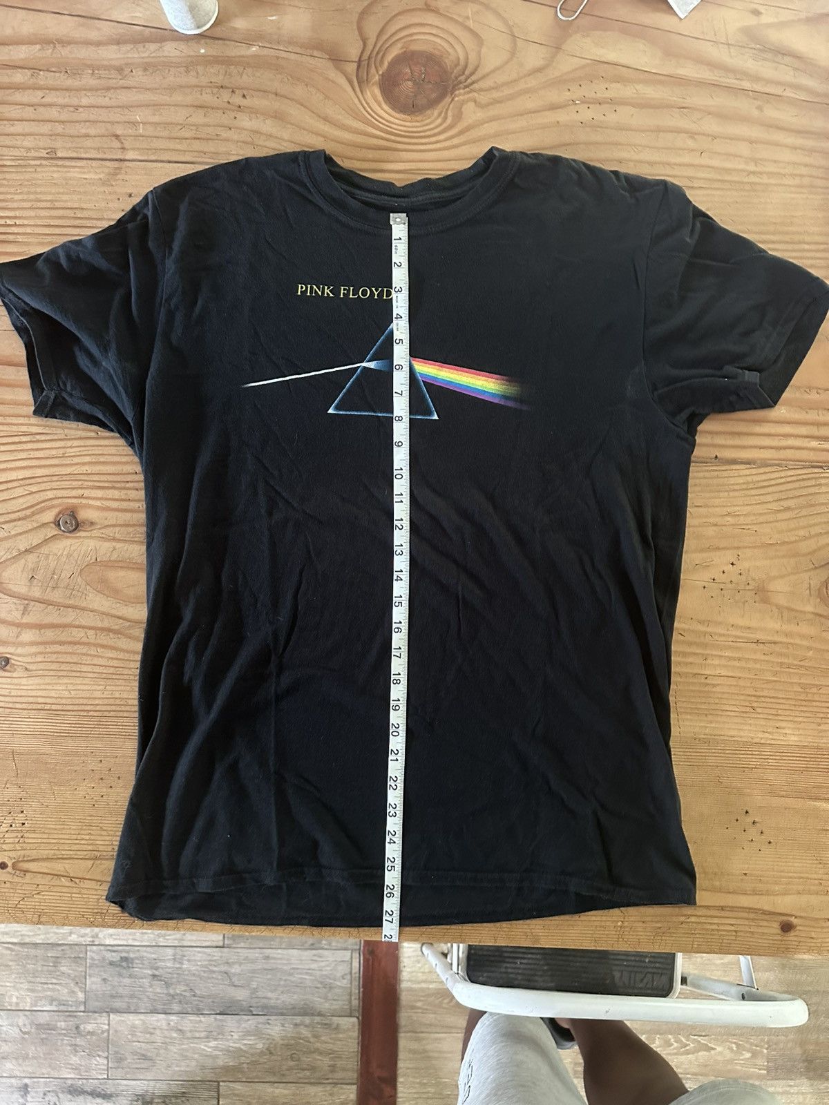 Pink Floyd × Vintage Vintage Pink Floyd dark side of the moon T-shirt Size US XL / EU 56 / 4 - 1 Thumbnail