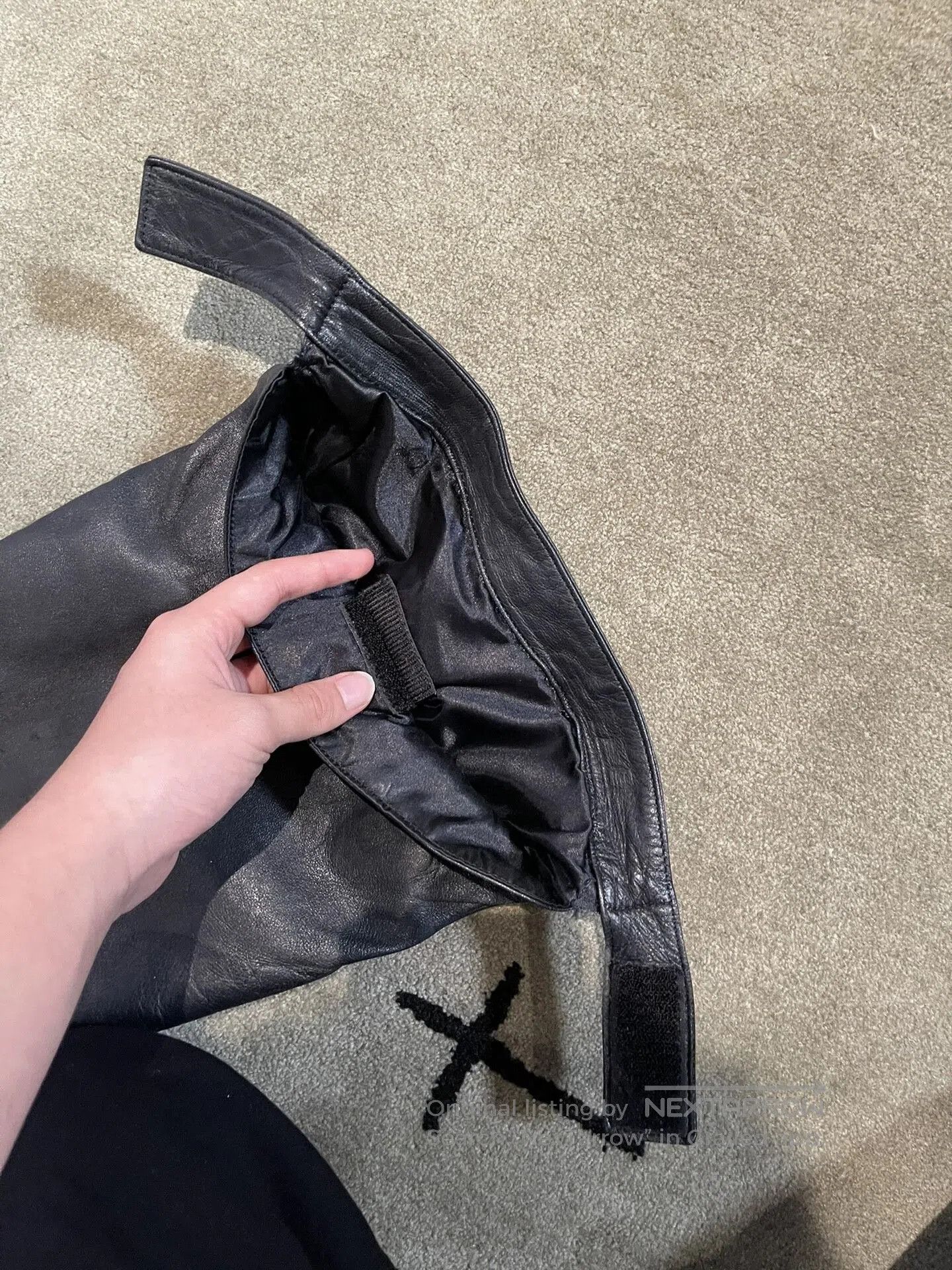 Helmut Lang Helmut Lang 04 Archive Leather Bag. Size ONE SIZE - 3 Thumbnail
