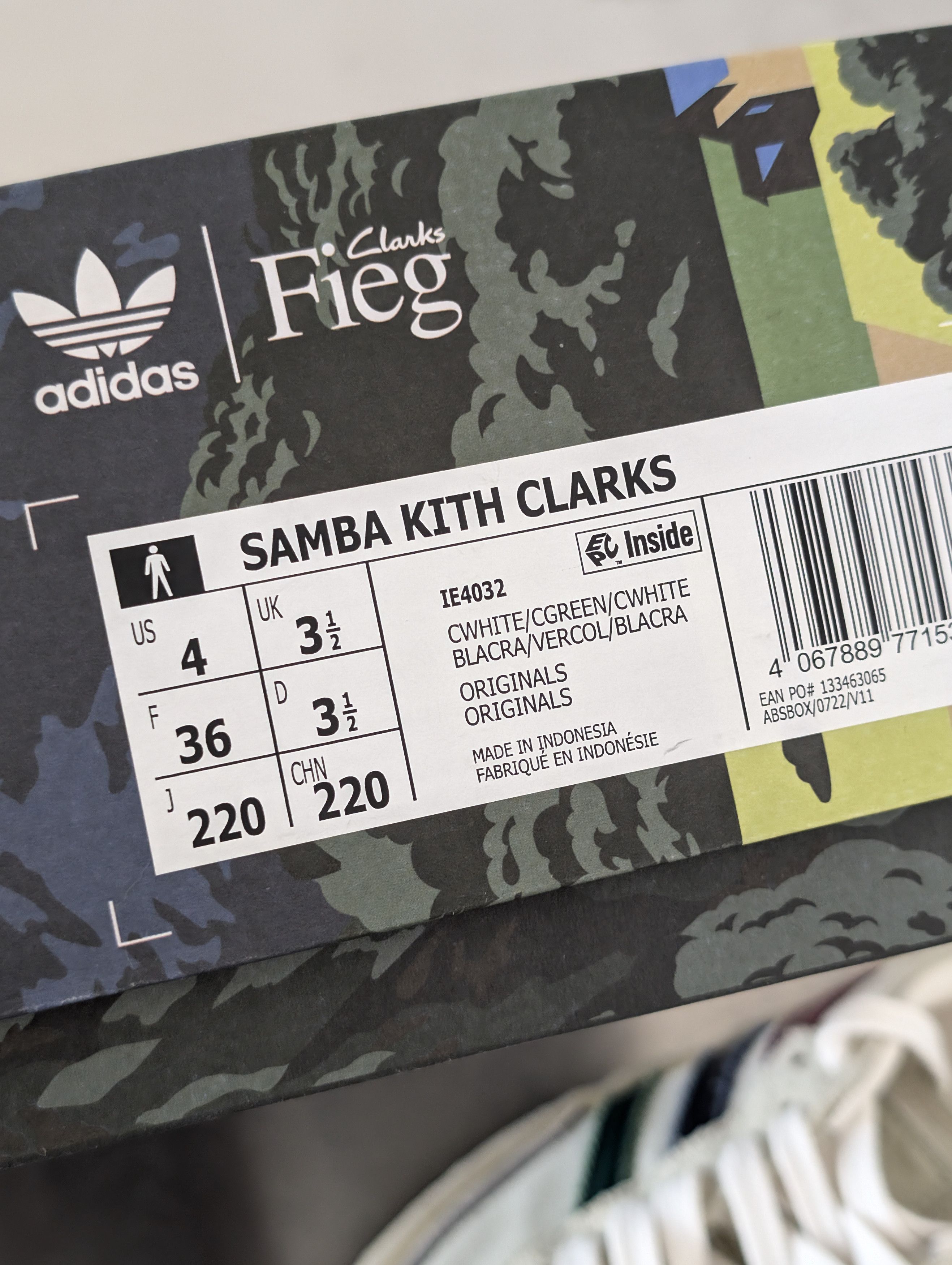 Adidas × Clarks × Ronnie Fieg adidas Clarks Ronnie Fieg Samba White Multi Size US 4 / IT 34 - 12 Thumbnail