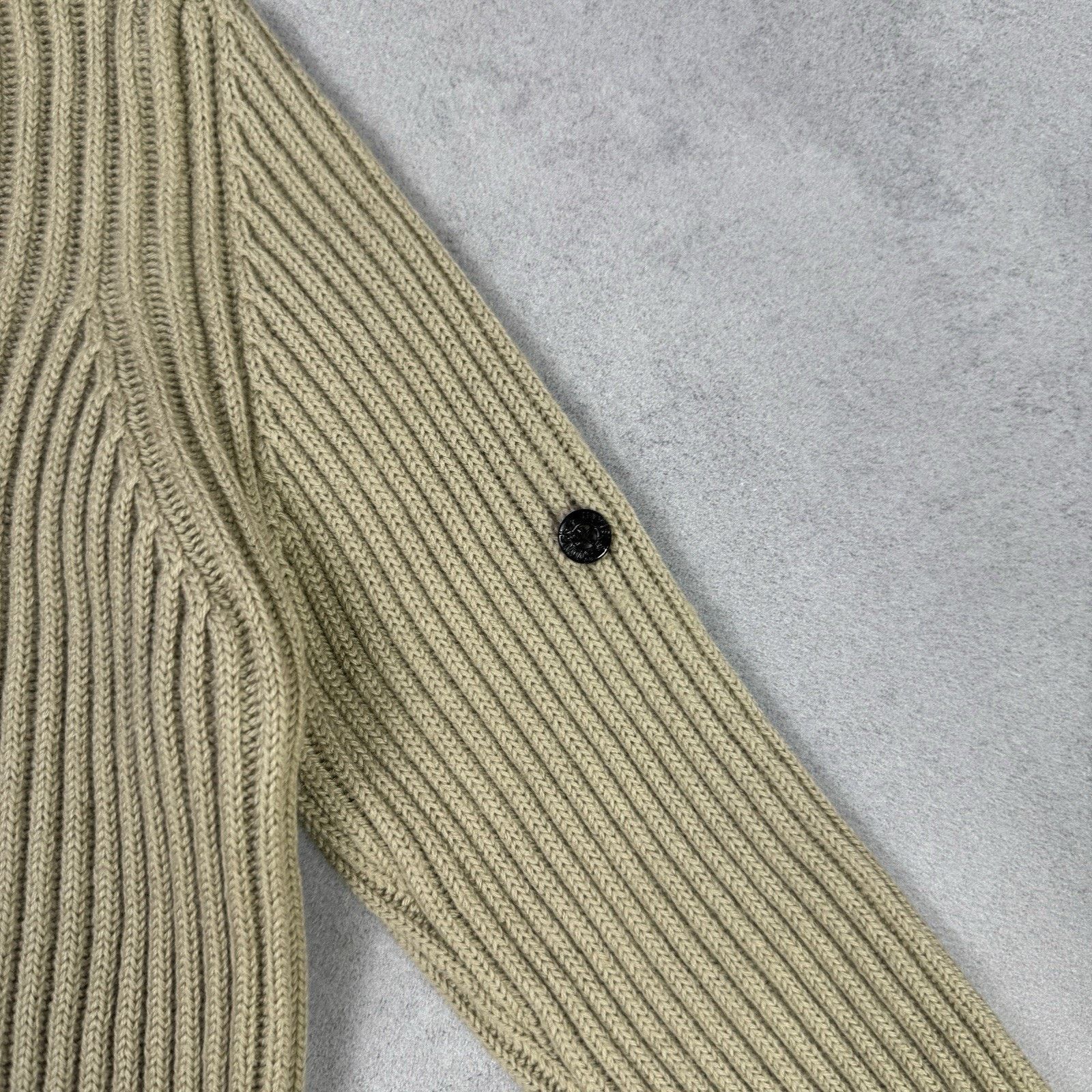 Stone Island Vintage Stone Island Junior Heavy Sweater Size 12/152 Beige Size US XS / EU 42 / 0 - 5 Thumbnail