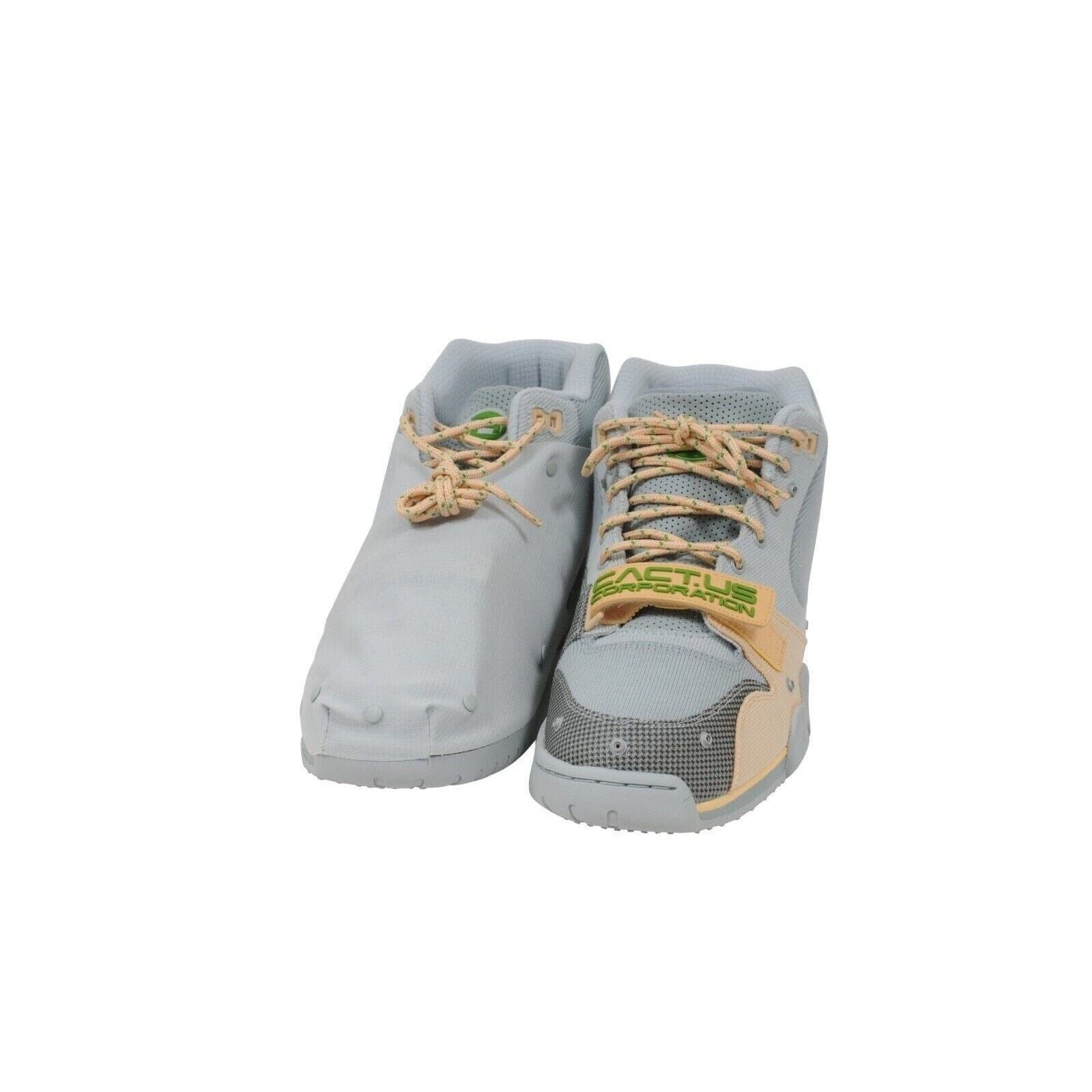 Nike × Travis Scott Cactus Jack Air Trainer 1 CJ SP Sneakers Grey Haze Mid Size US 11 / EU 44 - 3 Thumbnail