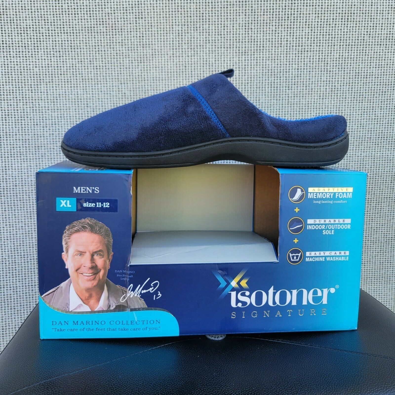 Other Men's Isotoner House Shoes. 11-12 Size US 11 / EU 44 - 1 Thumbnail