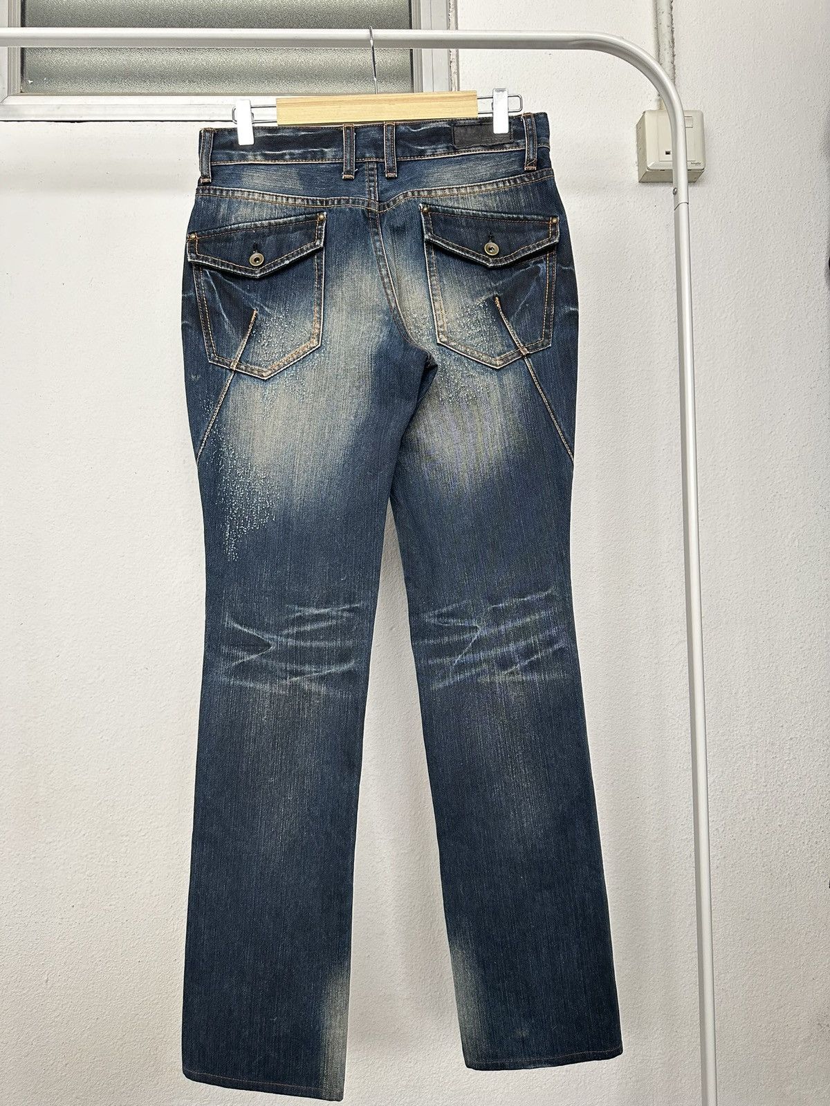 Boycott 2000's Boycott - Indigo distressed blue jeans Size US 31 - 13 Thumbnail