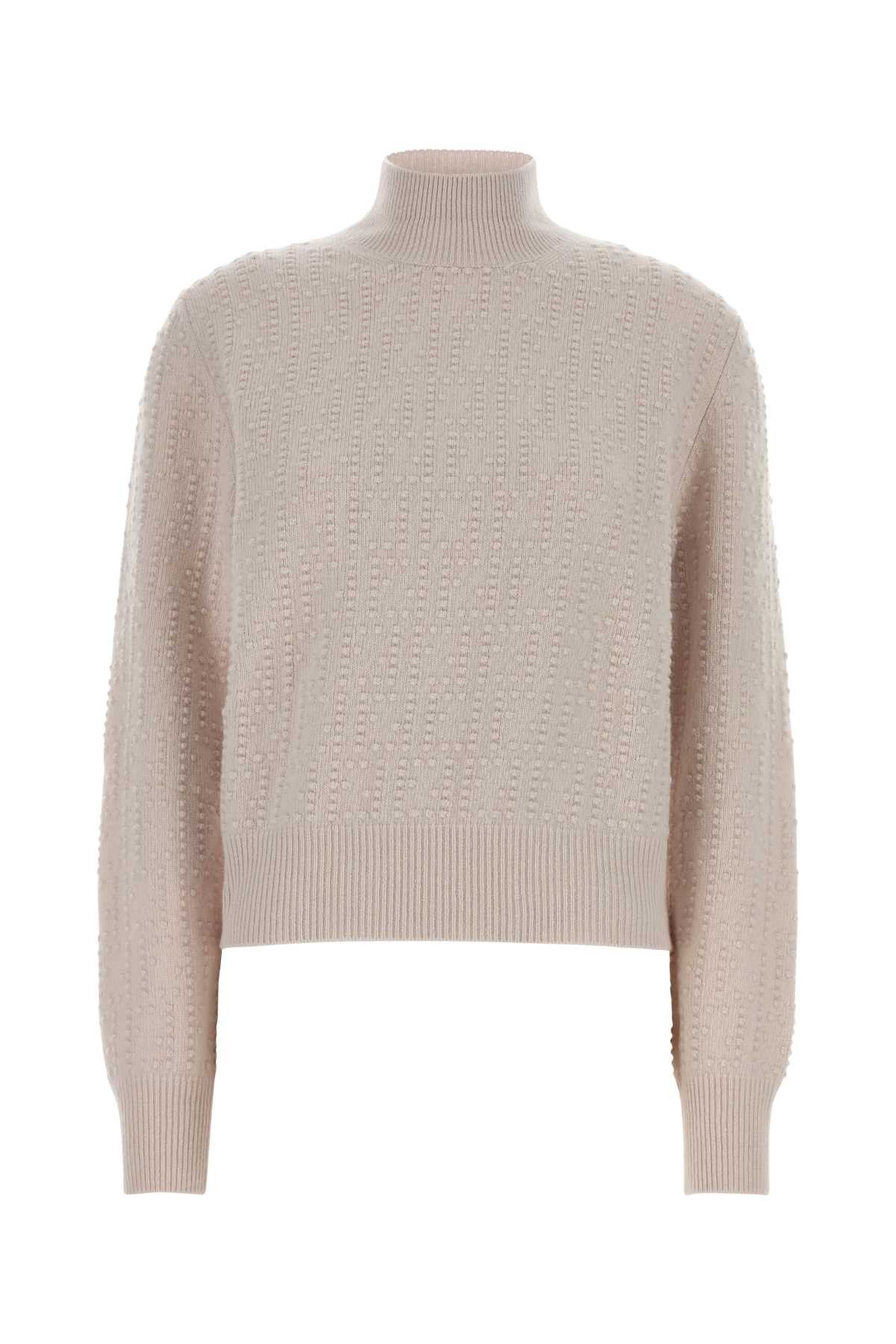 Fendi Powder Pink Stretch Wool Blend Sweater Size XS / US 0-2 / IT 36-38 - 1 Thumbnail