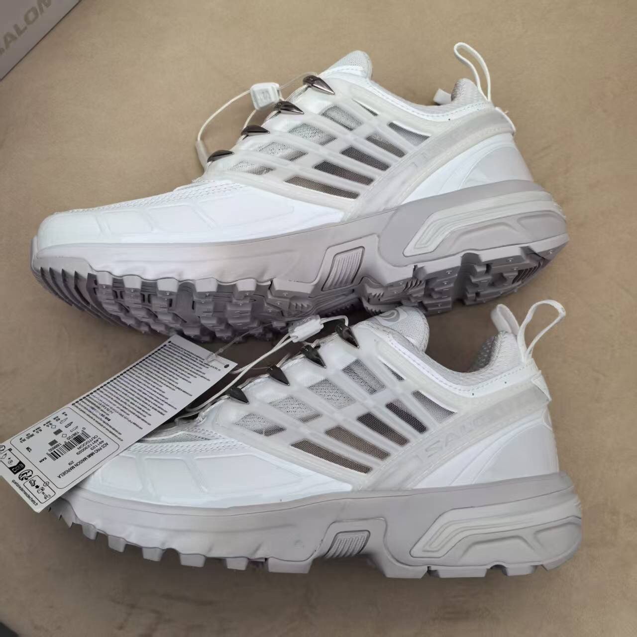 Maison Margiela × Salomon Brand New Salomon X MM6 ACS PRO White Sneaker Size US 9 / EU 42 - 5 Thumbnail