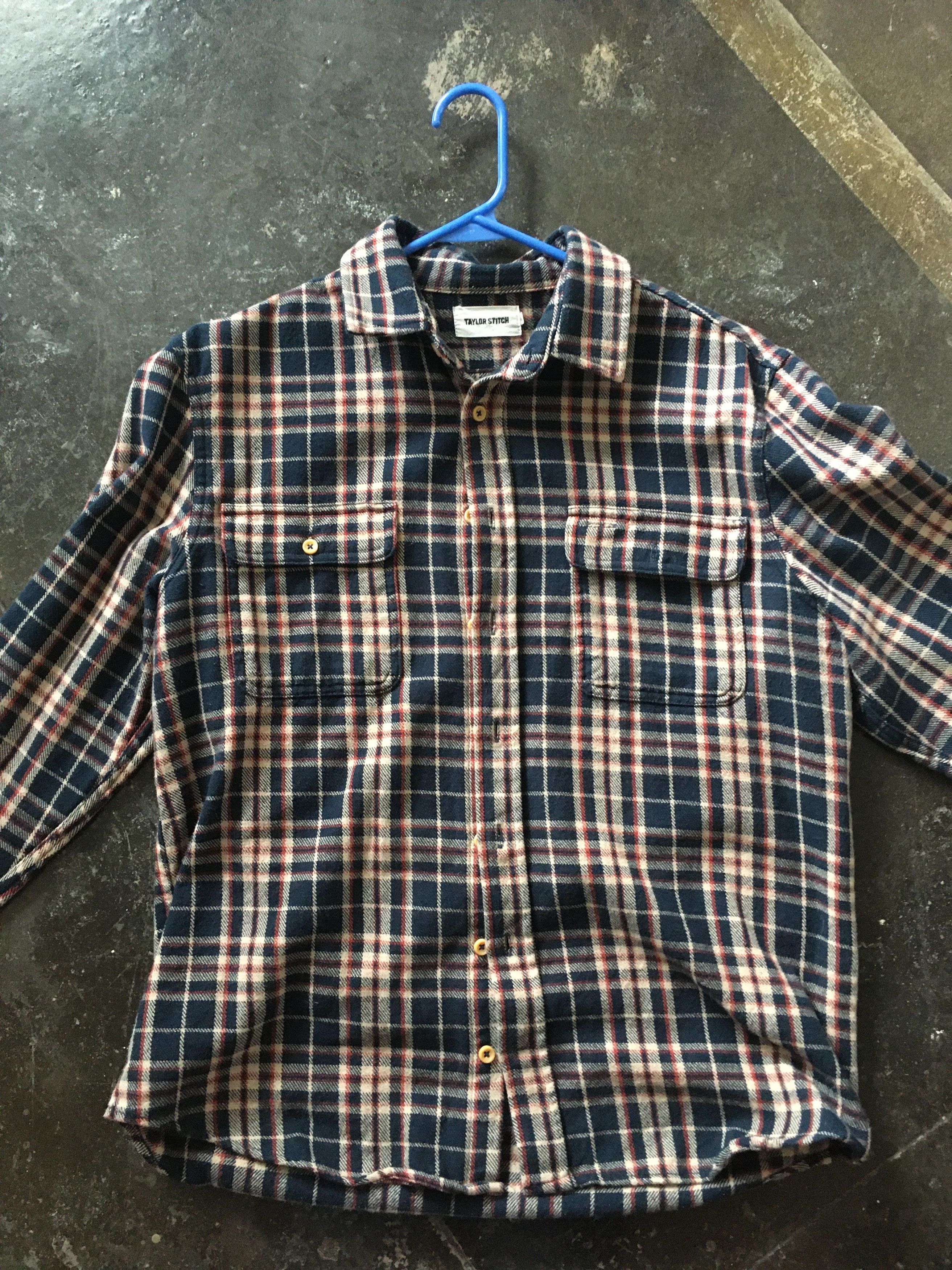 Taylor Stitch Taylor Stitch Ledge Shirt in York Plaid 100% Organic Cotton Size US M / EU 48-50 / 2 - 2 Thumbnail