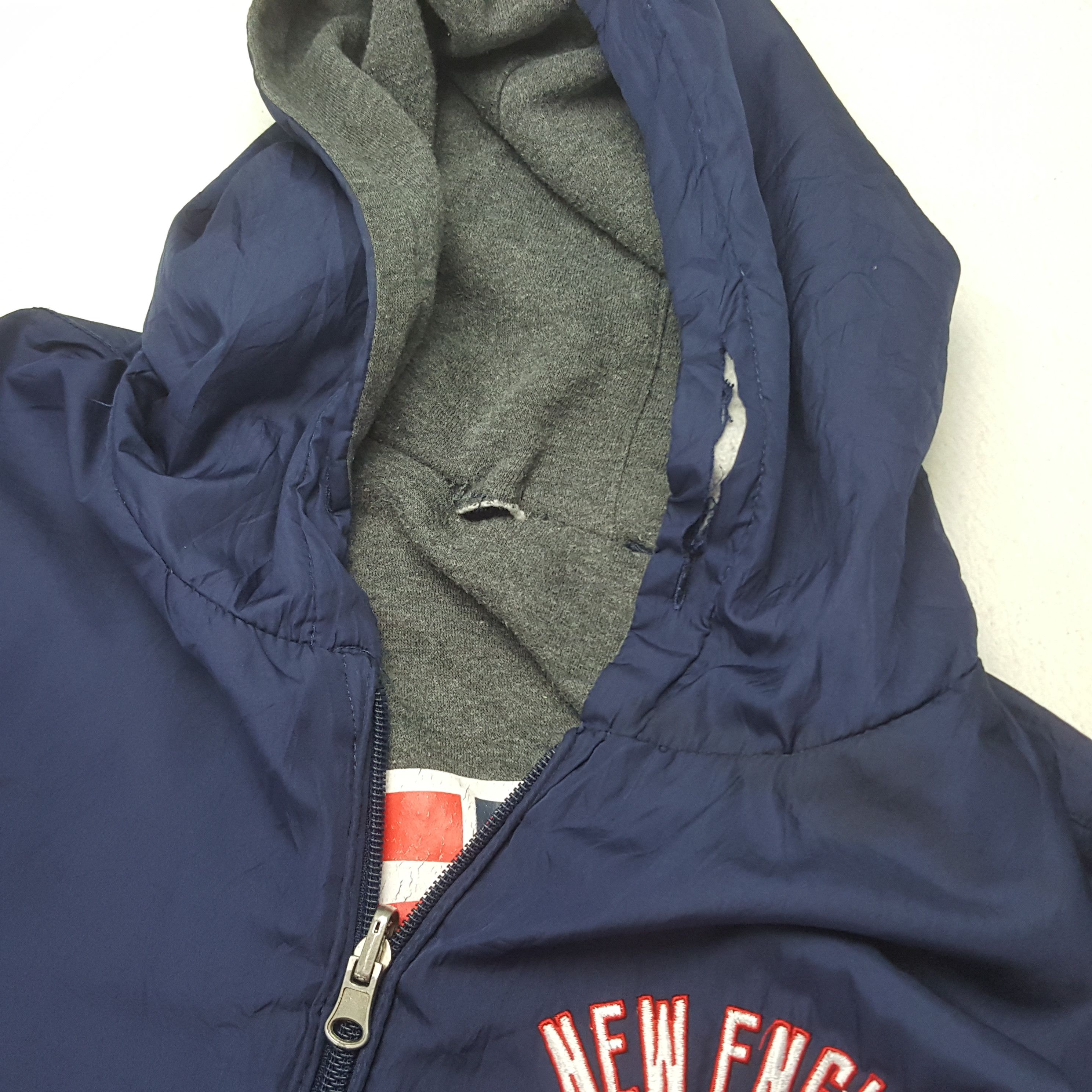 NFL × Vintage Vintage New England Patriots Reversible Hoodies Size US XL / EU 56 / 4 - 14 Thumbnail