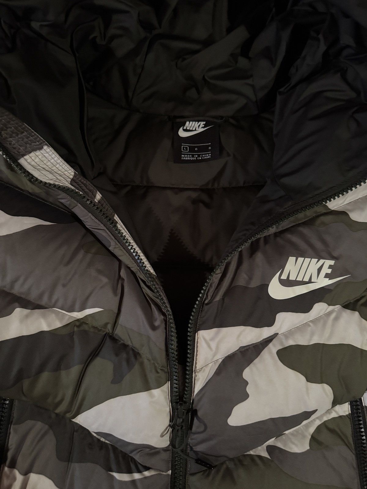 Nike Nike Sportswear Windrunner hooded Jacket Camouflage Green Size US L / EU 52-54 / 3 - 4 Thumbnail