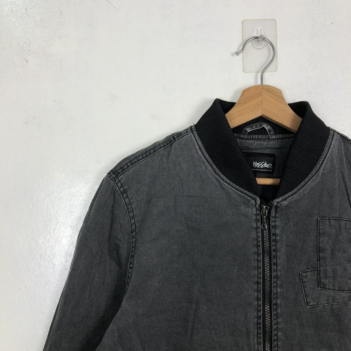 Japanese Brand VINTAGE RIOT RIOT BOMBER JACKET MILITARY MOSSIMO Size US L / EU 52-54 / 3 - 15 Thumbnail