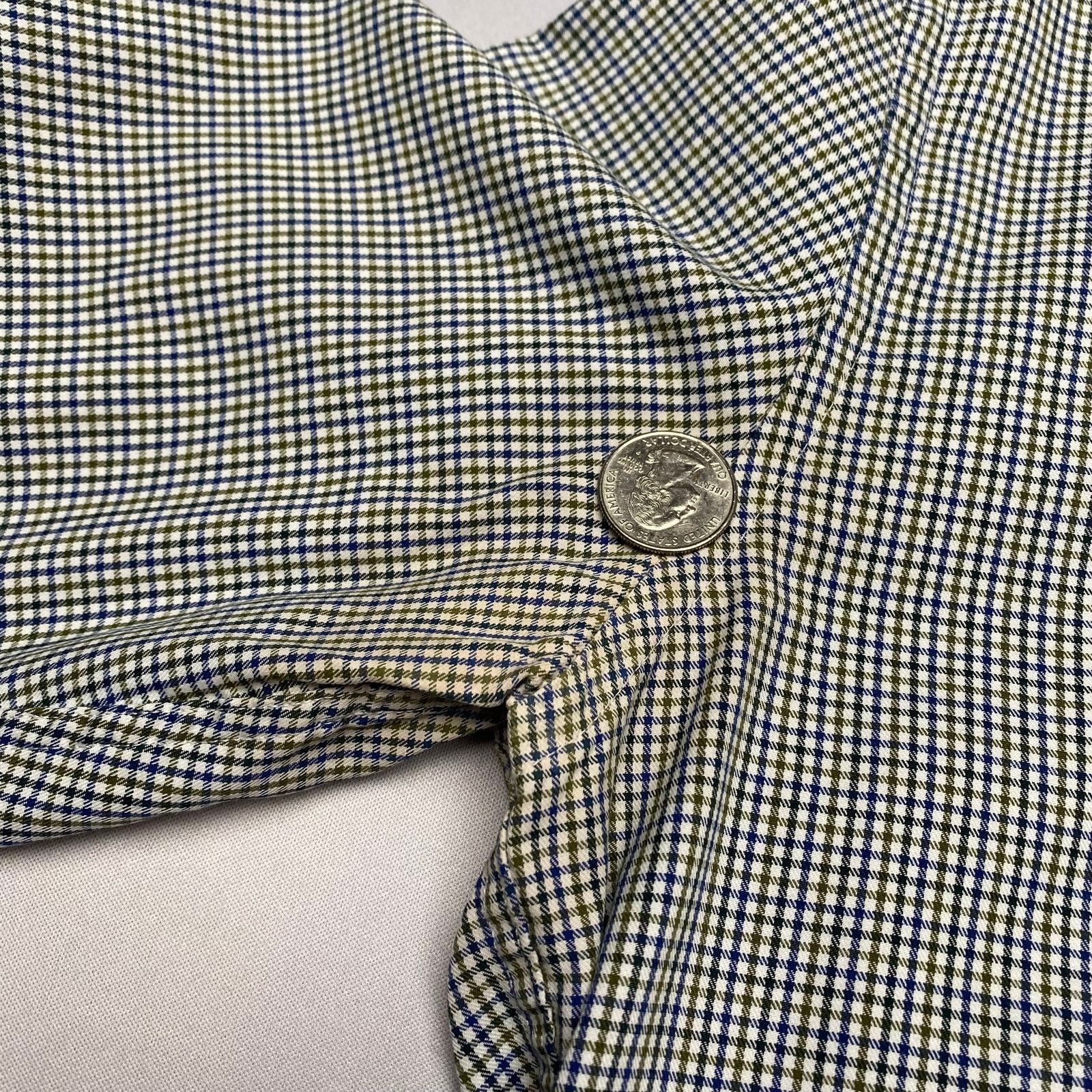 Todd Snyder Todd Snyder Gingham Check Button Up Shirt Men's 15.5 32/33 Size US M / EU 48-50 / 2 - 12 Thumbnail