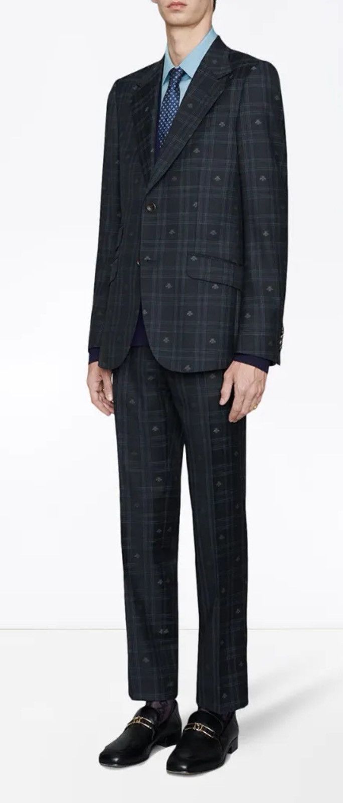 Gucci little bees fitted wool suits size 46 Size 46R - 1 Thumbnail