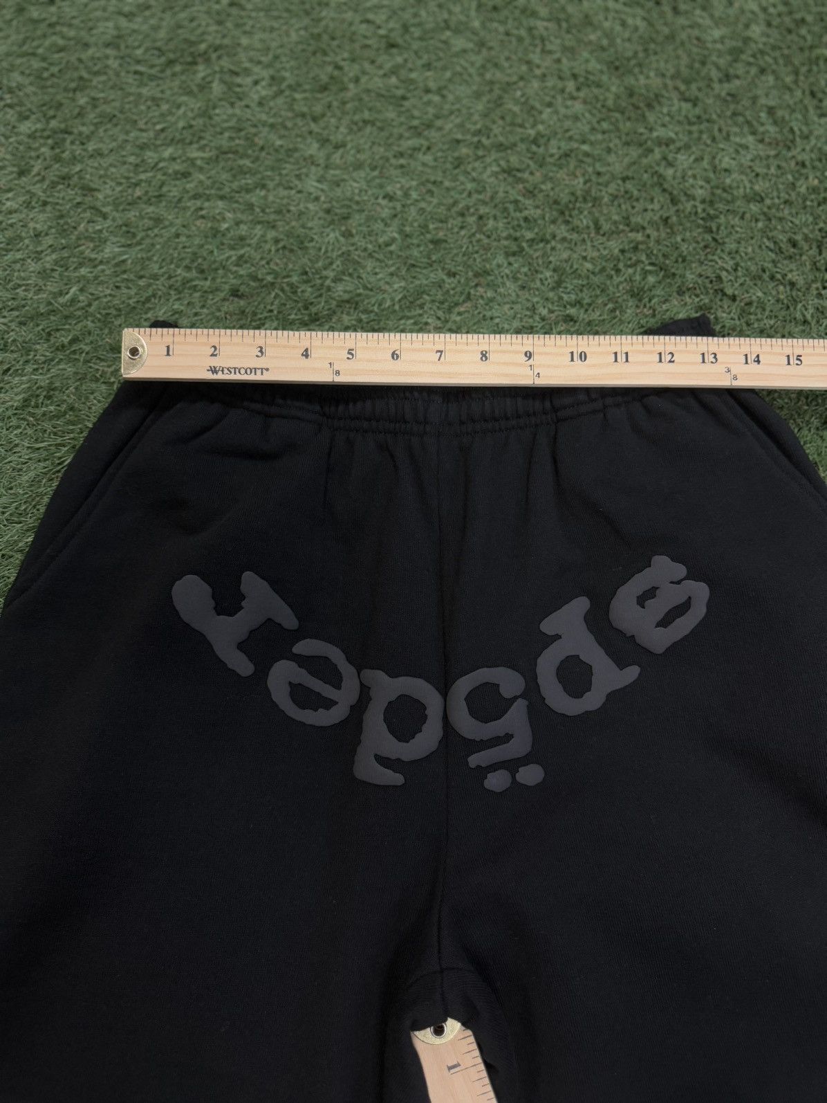 Sp5der Sp5der Worldwide Black Sweatpants (2025) Size Medium (NEW) Size US 31 - 10 Thumbnail