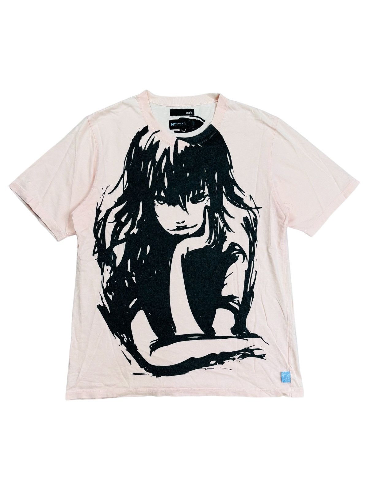 Hysteric Glamour 2000s Ncyhait - Printed Face Pink Tee Size US M / EU 48-50 / 2 - 1 Thumbnail