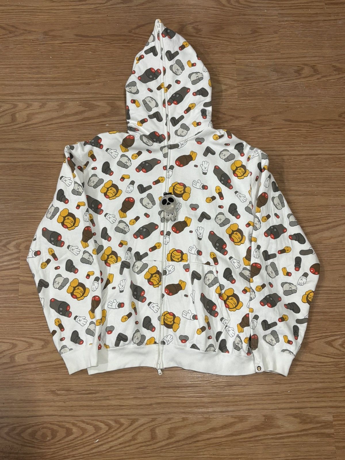 Bape Bape x Kaws x Baby Milo Animal Kingdom Hoodie. | Grailed