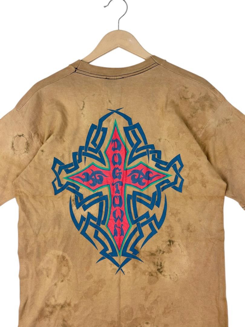 Dogtown Vintage Y2K Dogtown Custom Bleach T-Shirt Size US L / EU 52-54 / 3 - 3 Thumbnail